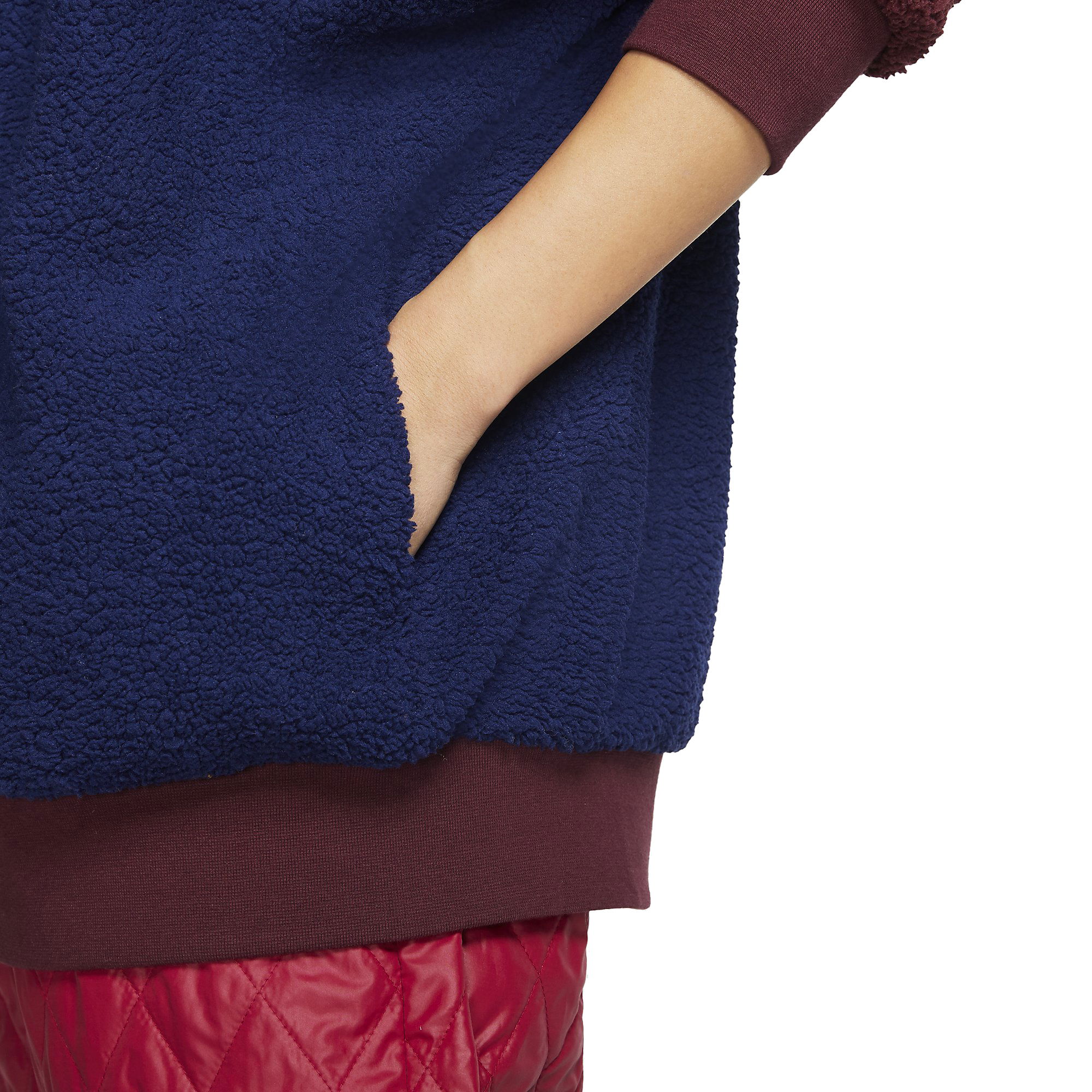 Nike Sportswear Sports Pack Full-Zip Sherpa Track Kadın Ceket