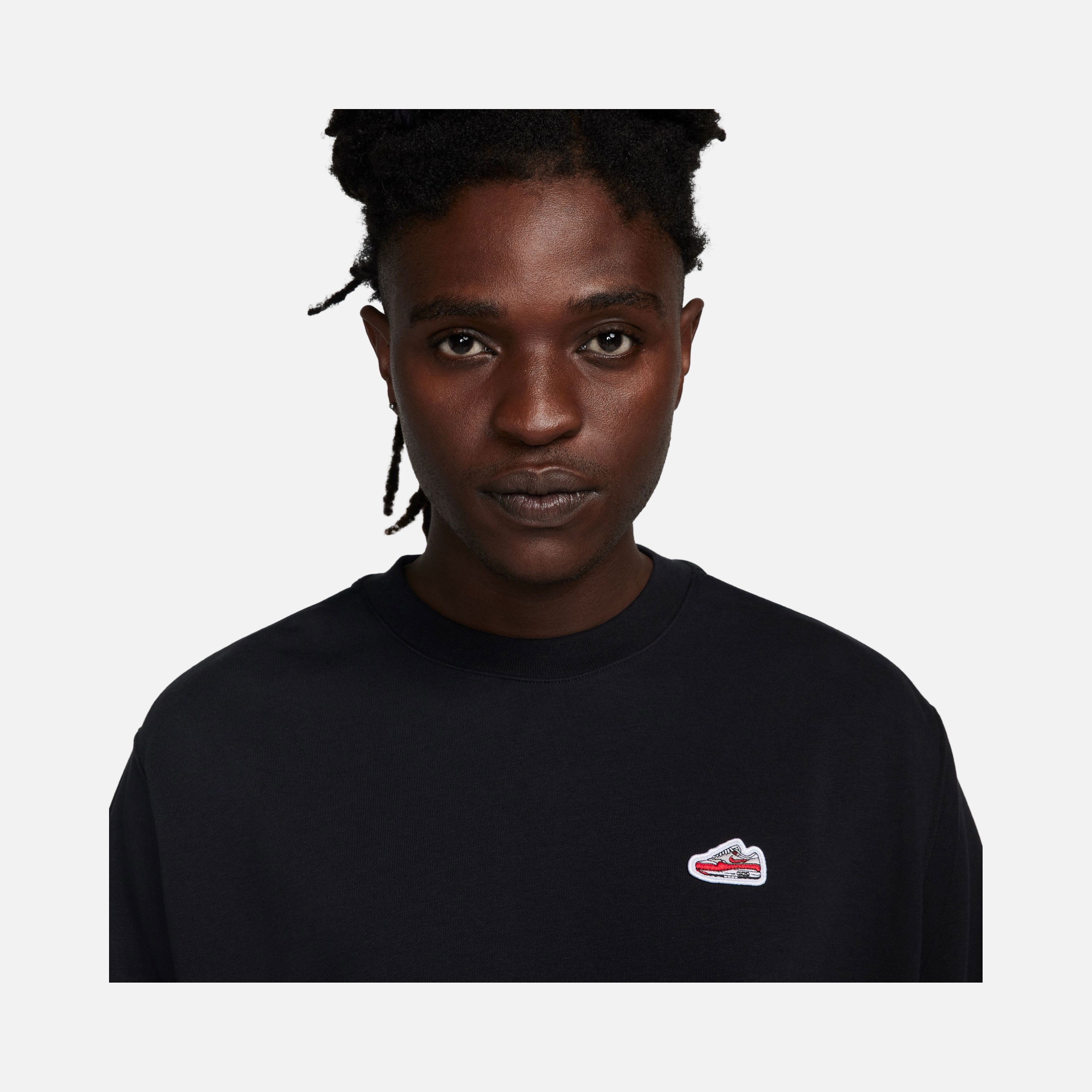 Nike Sportswear ''Air Max 1 Patch'' French Terry Crew-Neck Erkek Sweatshirt