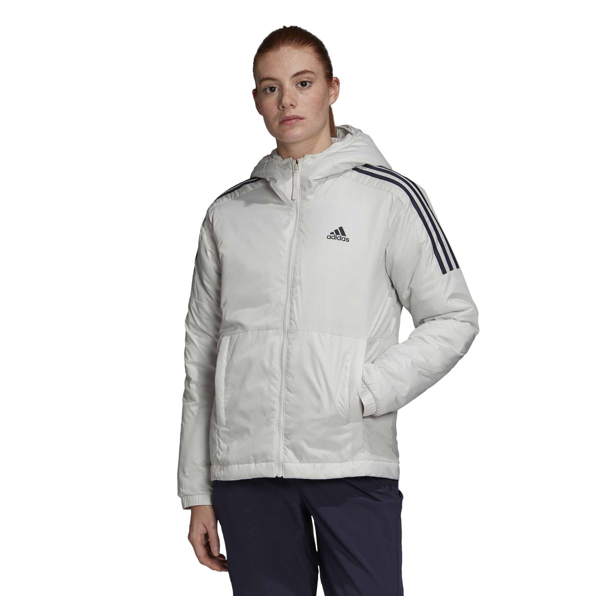 adidas Essentials Insulated Full-Zip Hoodie Kadın Ceket