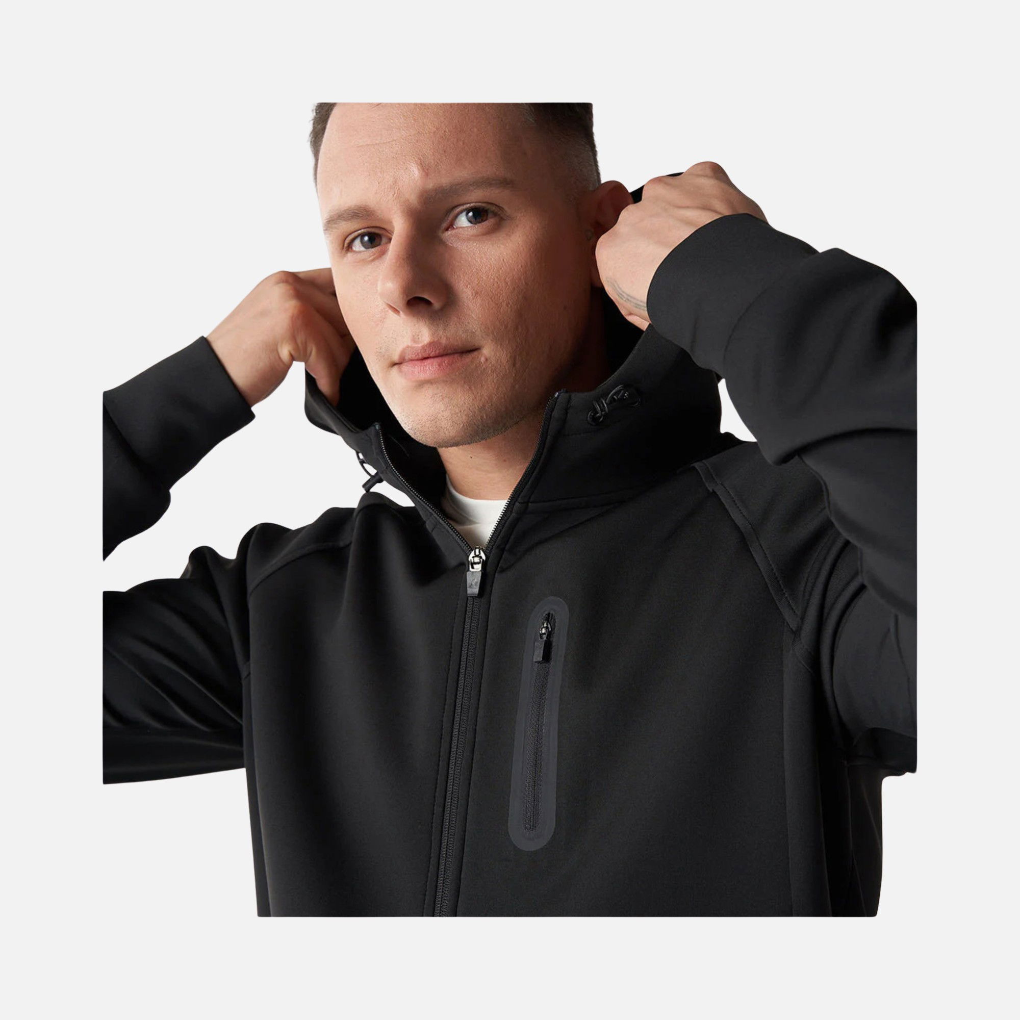 Hummel Sportswear Ethan Full-Zip Hoodie Erkek Ceket