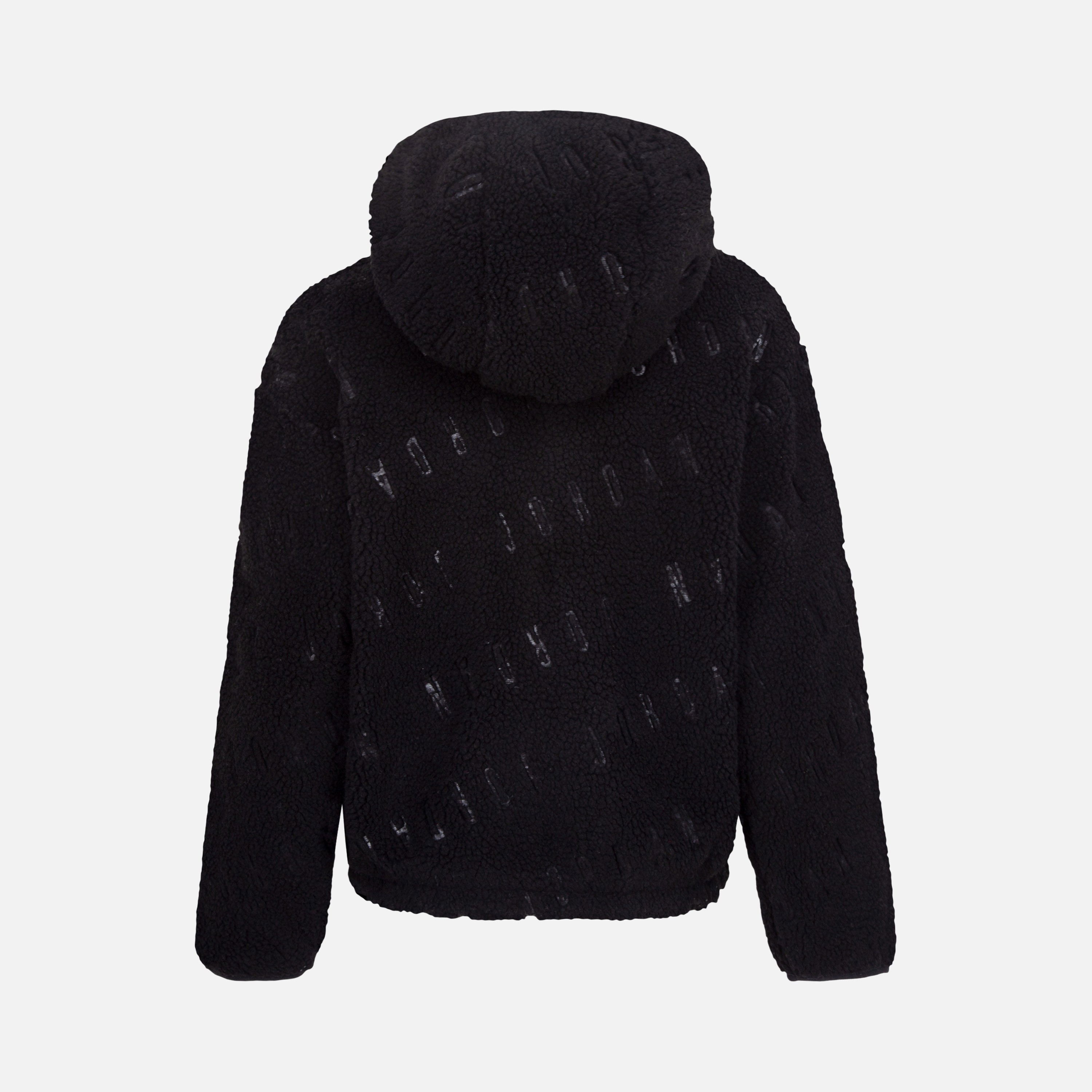 Nike Jordan Jacquard Sherpa Full-Zip Hoodie (Boys') Çocuk Mont