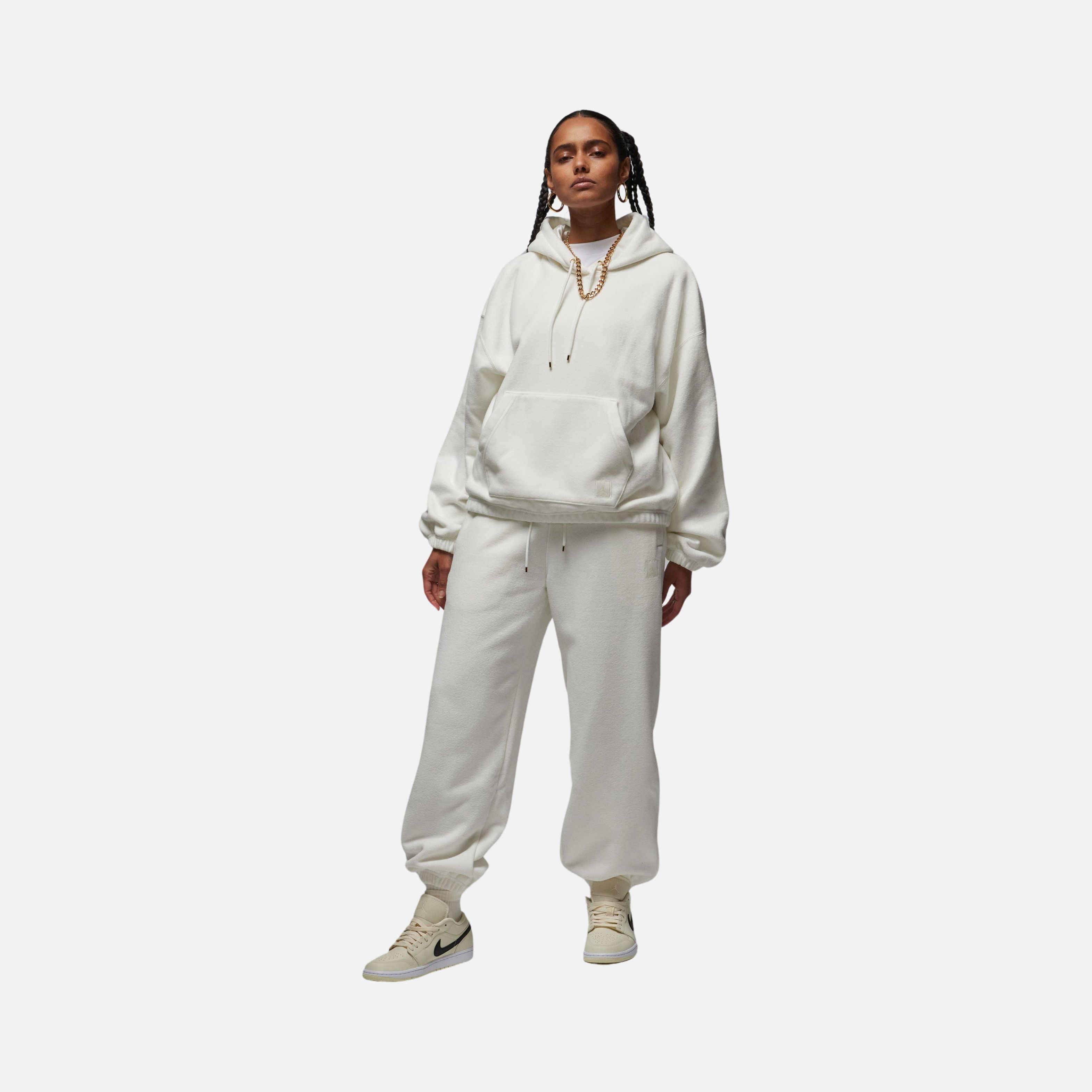 Nike Jordan Essentials Flight Fleece Winterized Wide Cut Hoodie Kadın Sweatshirt