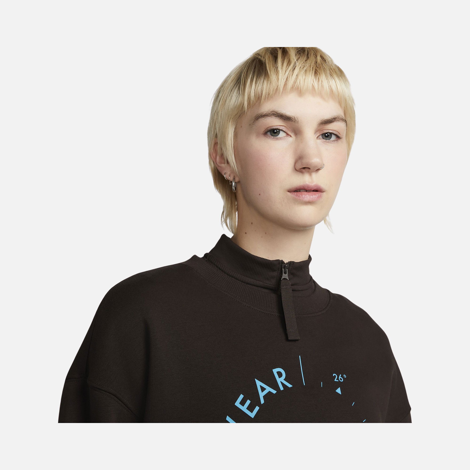 Nike Sportswear Oversized Sports Utility Crew-Neck Kadın Sweatshirt