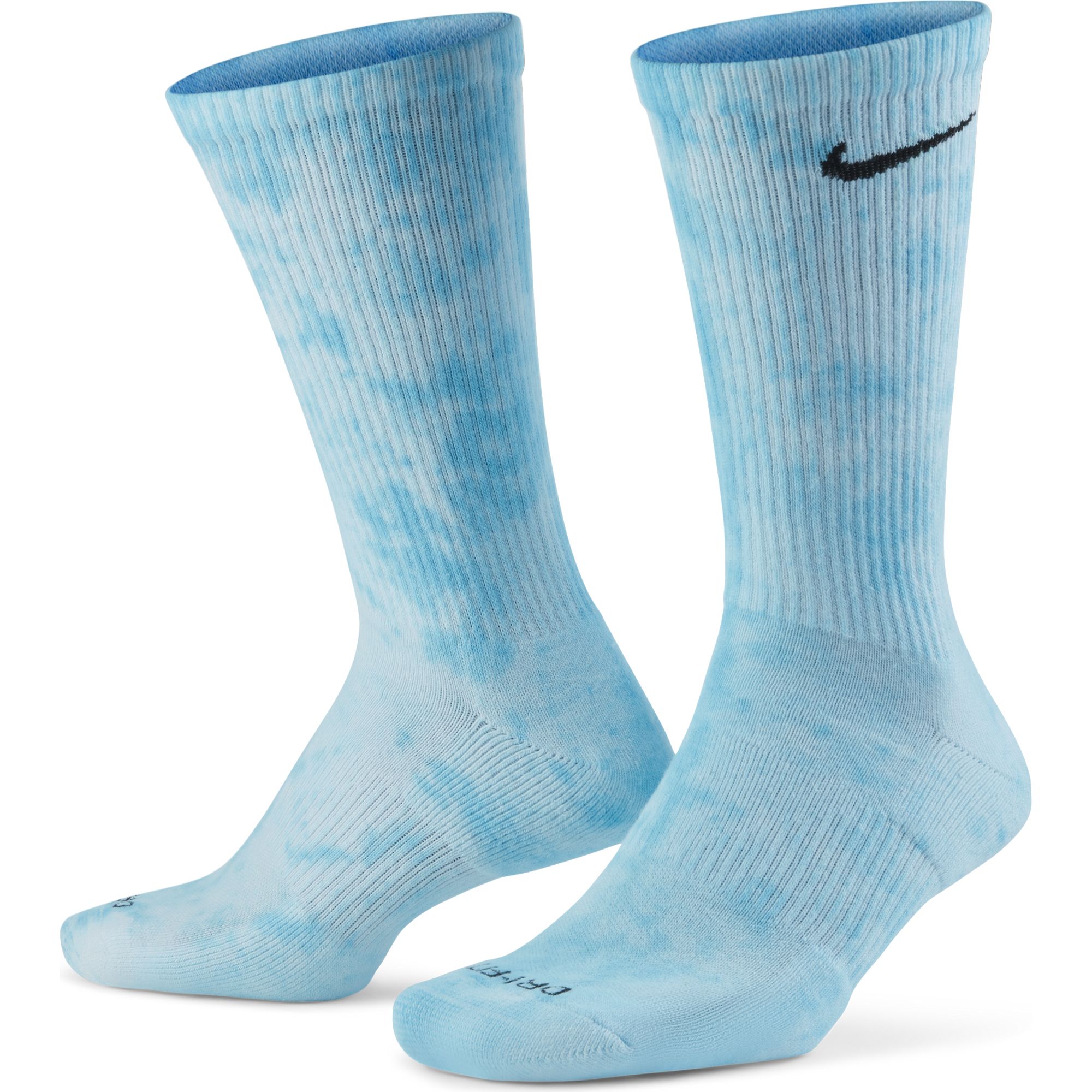Nike Everyday Plus Cushioned Tie-Dye Crew (2 Pairs) Unisex Çorap