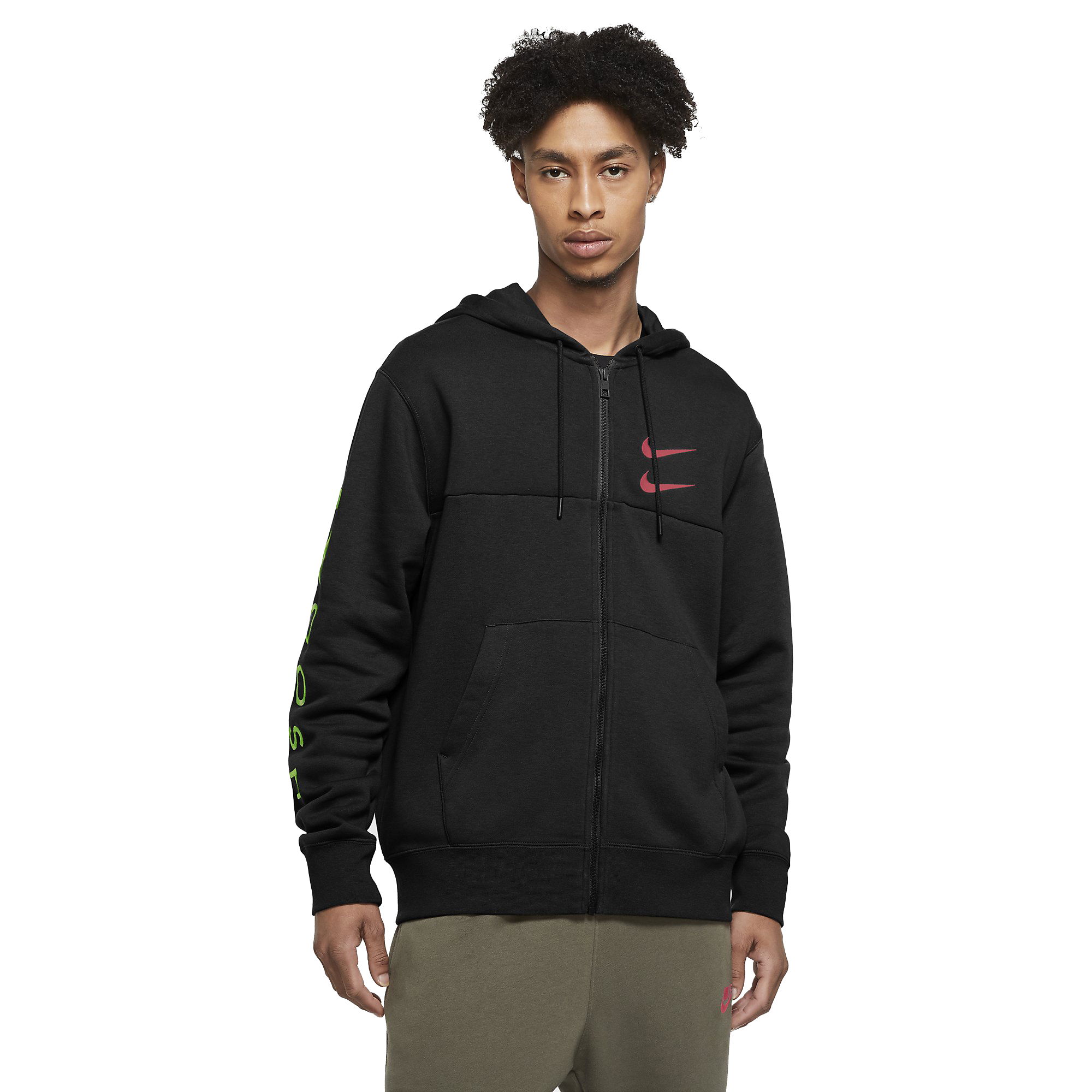 Nike Sportswear Swoosh Full-Zip Hoodie Erkek Sweatshirt