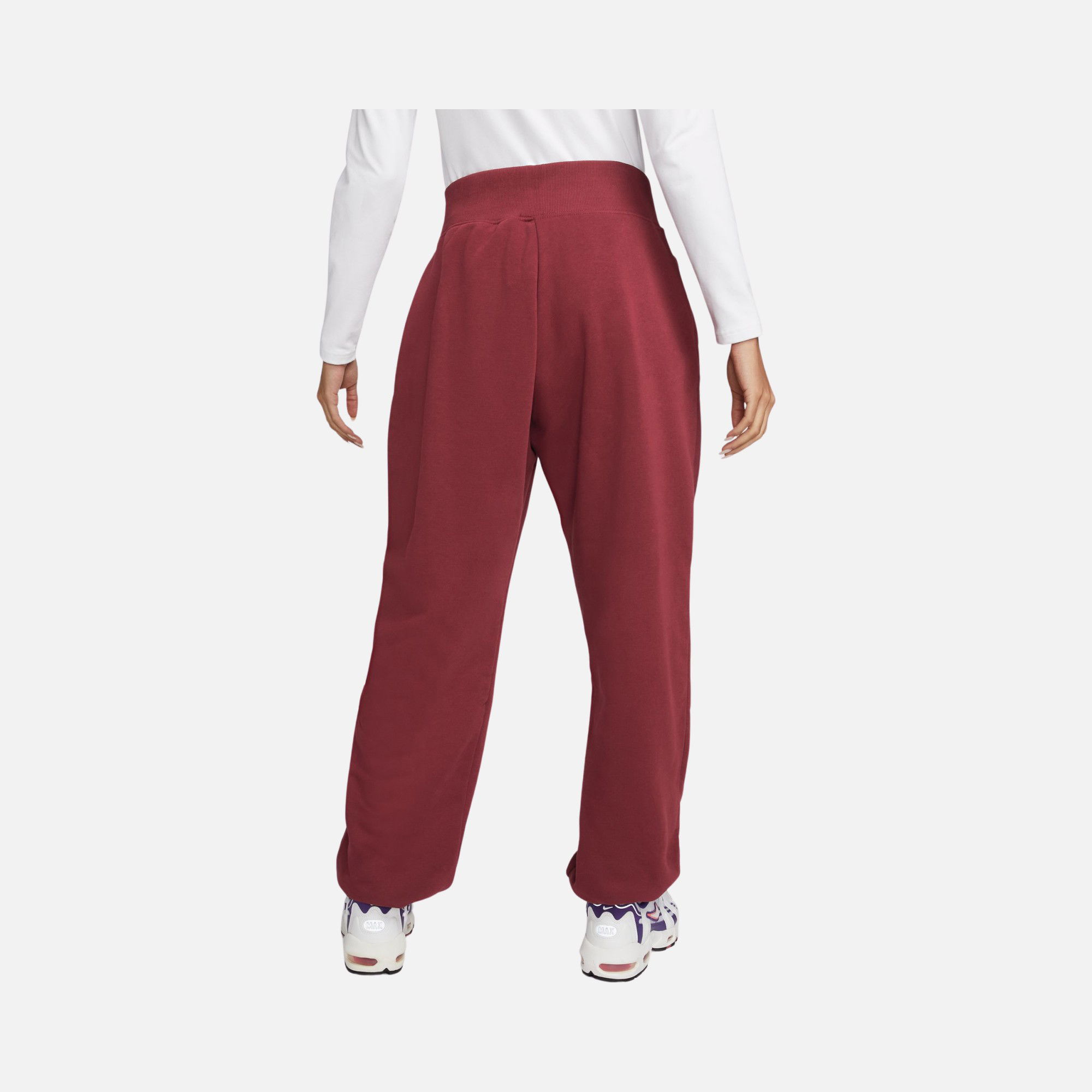 Nike Sportswear Phoenix Fleece High Waisted Oversized Kadın Eşofman Altı