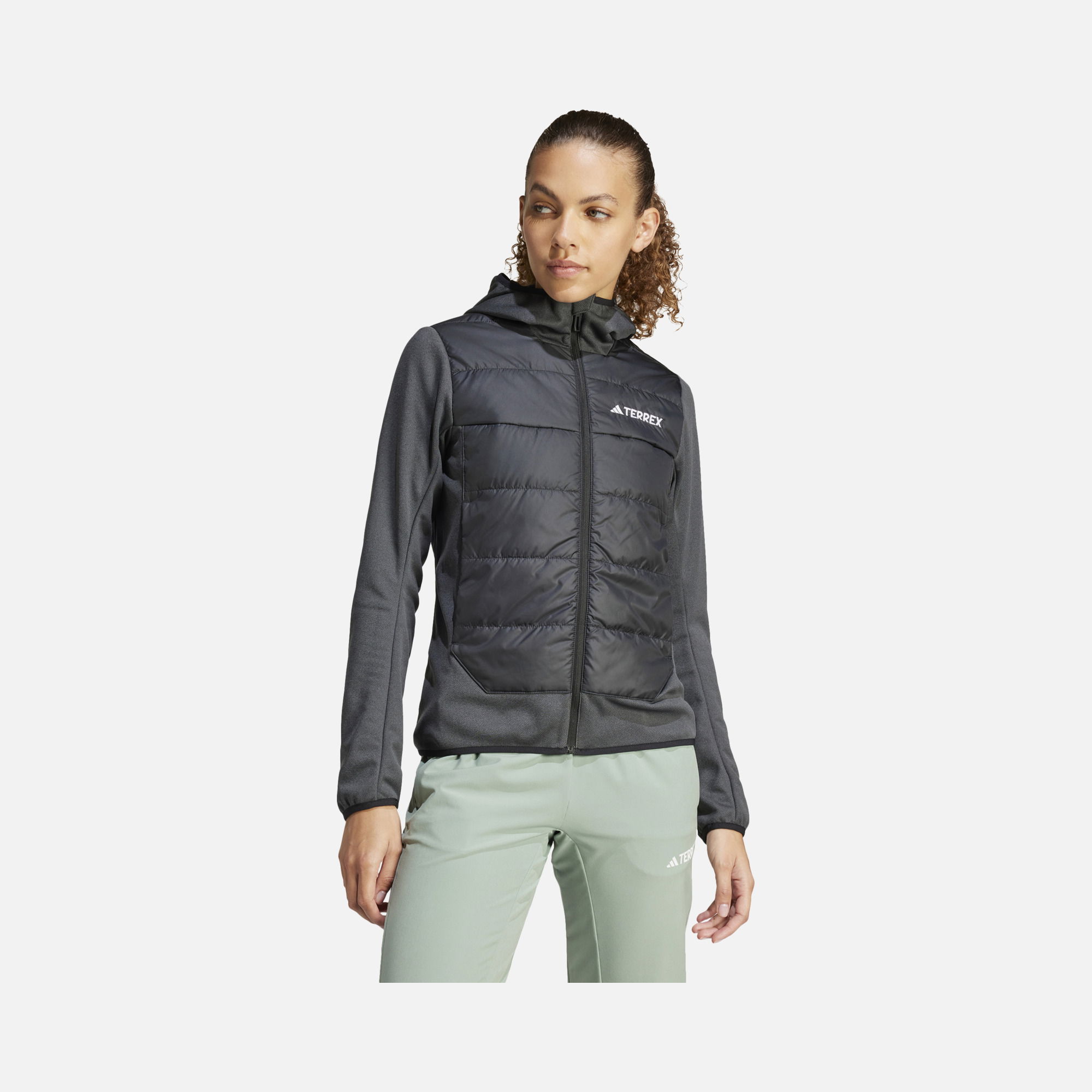 adidas Terrex Multi Hybrid Insulated Full-Zip Hoodie Kadın Ceket