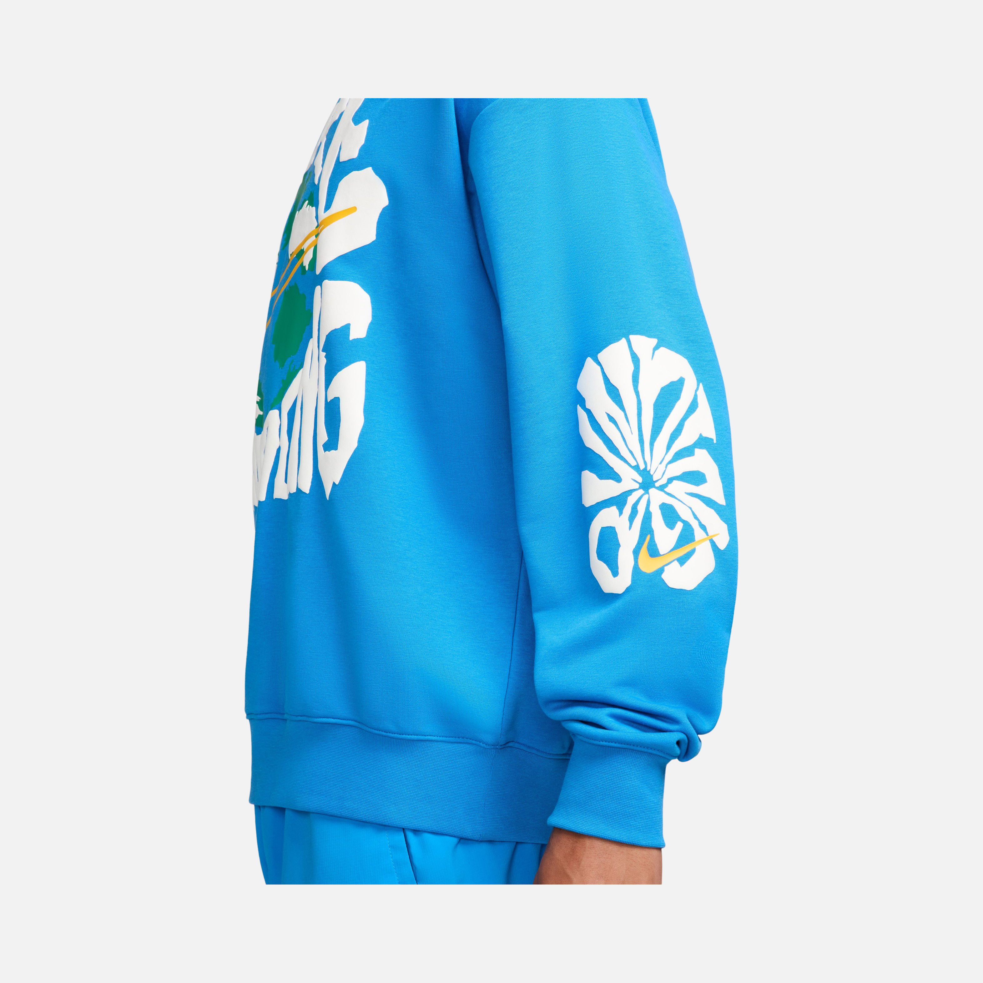 Nike Dri-Fit Run Energy Fleece Running Crew Erkek Sweatshirt