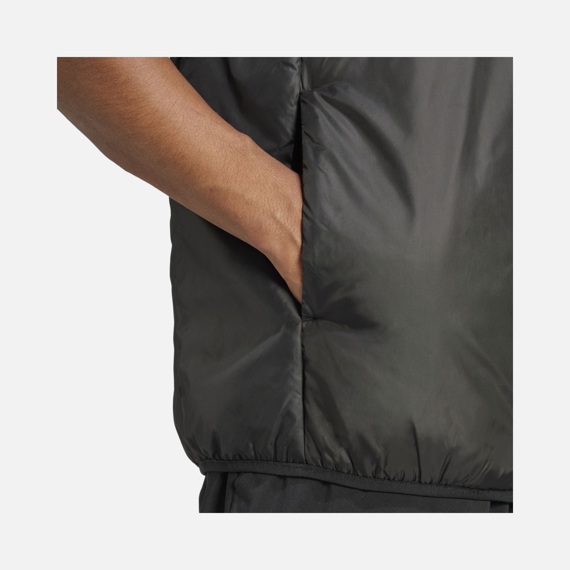 adidas Essentials Insulation Iconic 3-Stripes Regular Fit Versatile Full-Zip Erkek Yelek