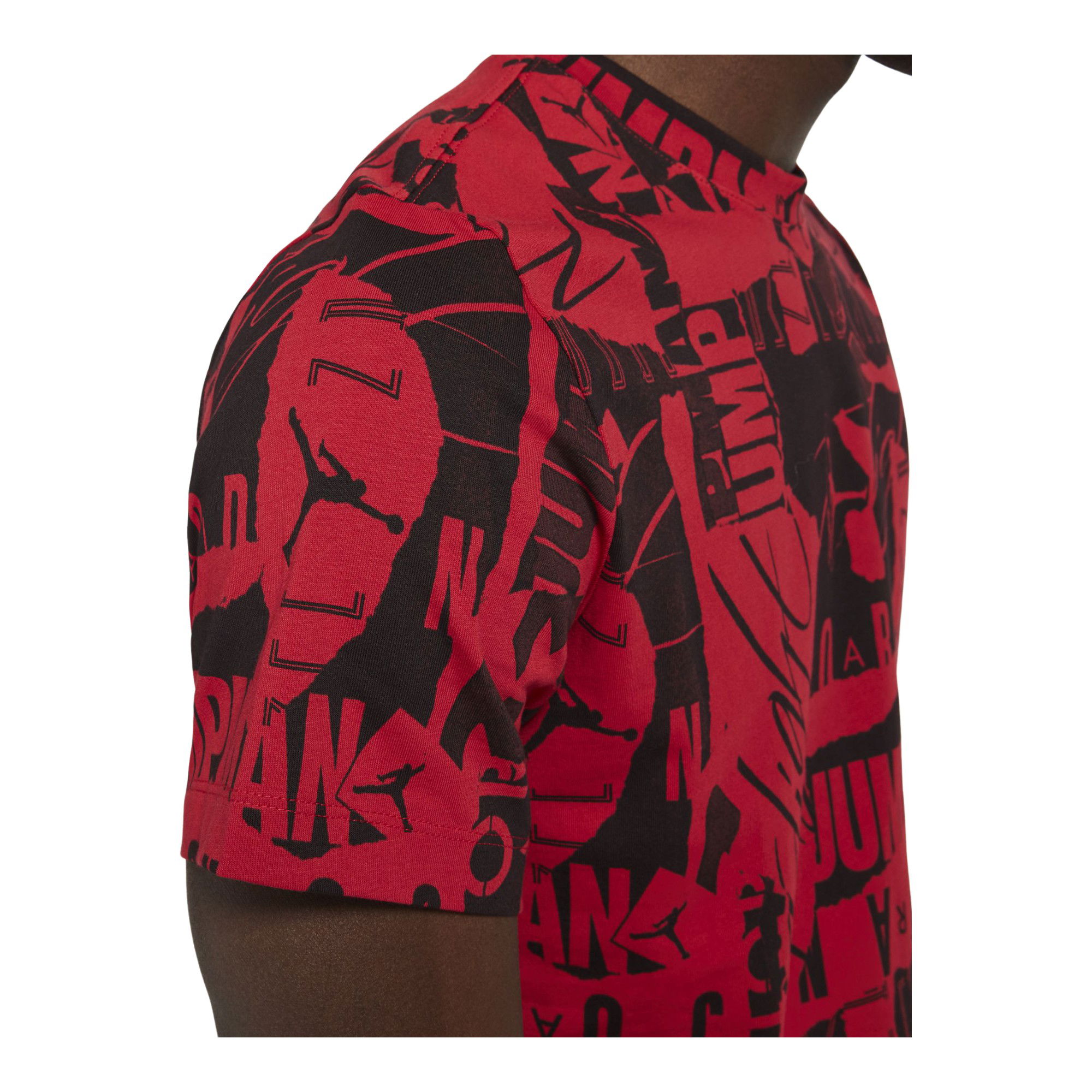 Nike Jordan Jumpman Flight All-Over Printed Short-Sleeve Erkek Tişört