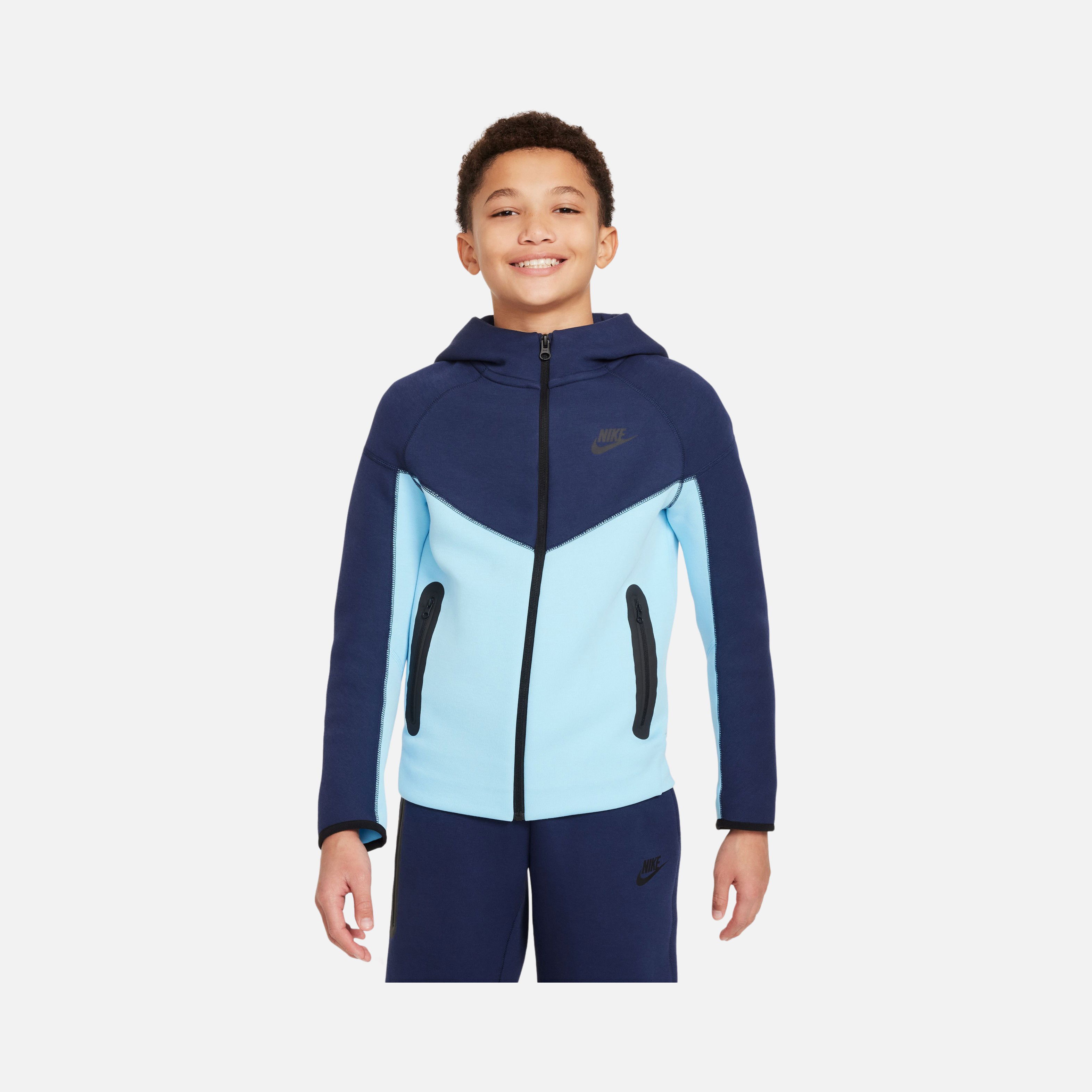 Nike Sportswear Tech Fleece Full-Zip Hoodie CO (Boys') Çocuk Sweatshirt