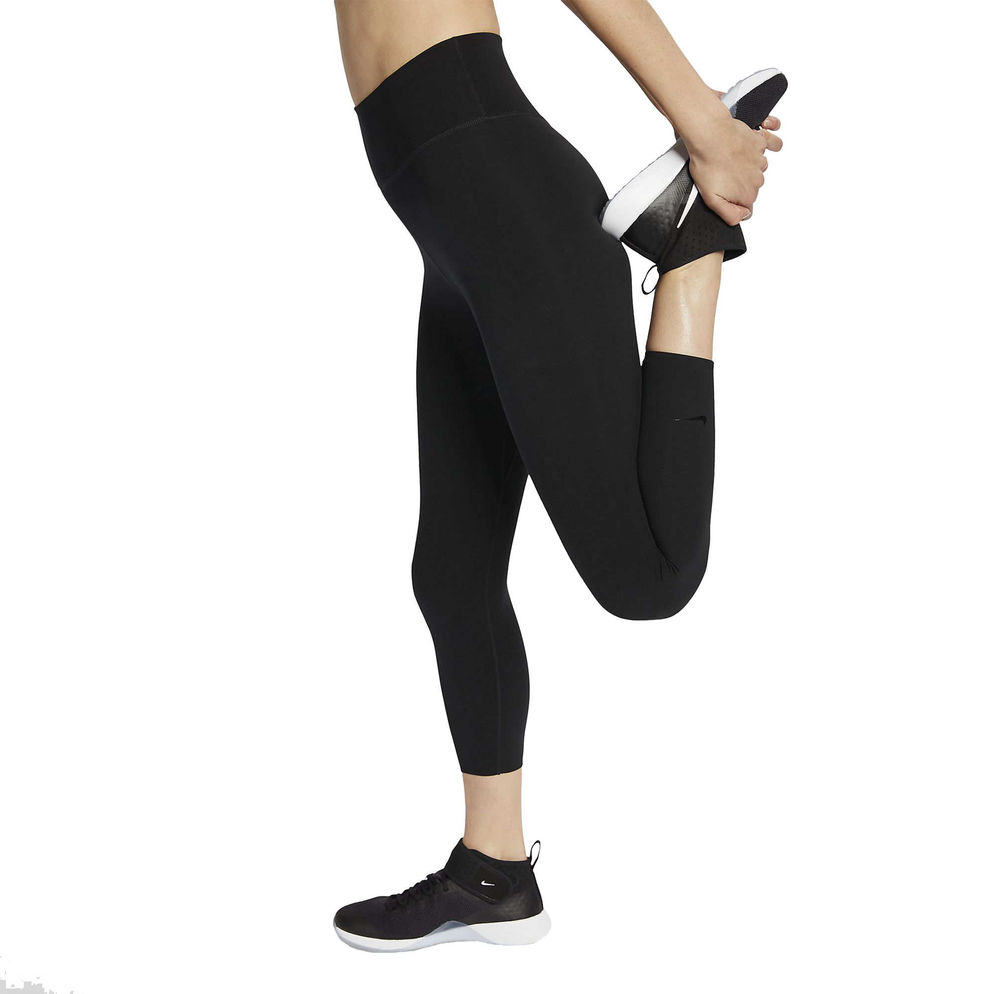 Nike One Luxe Mid-Rise Crops Kadın Tayt