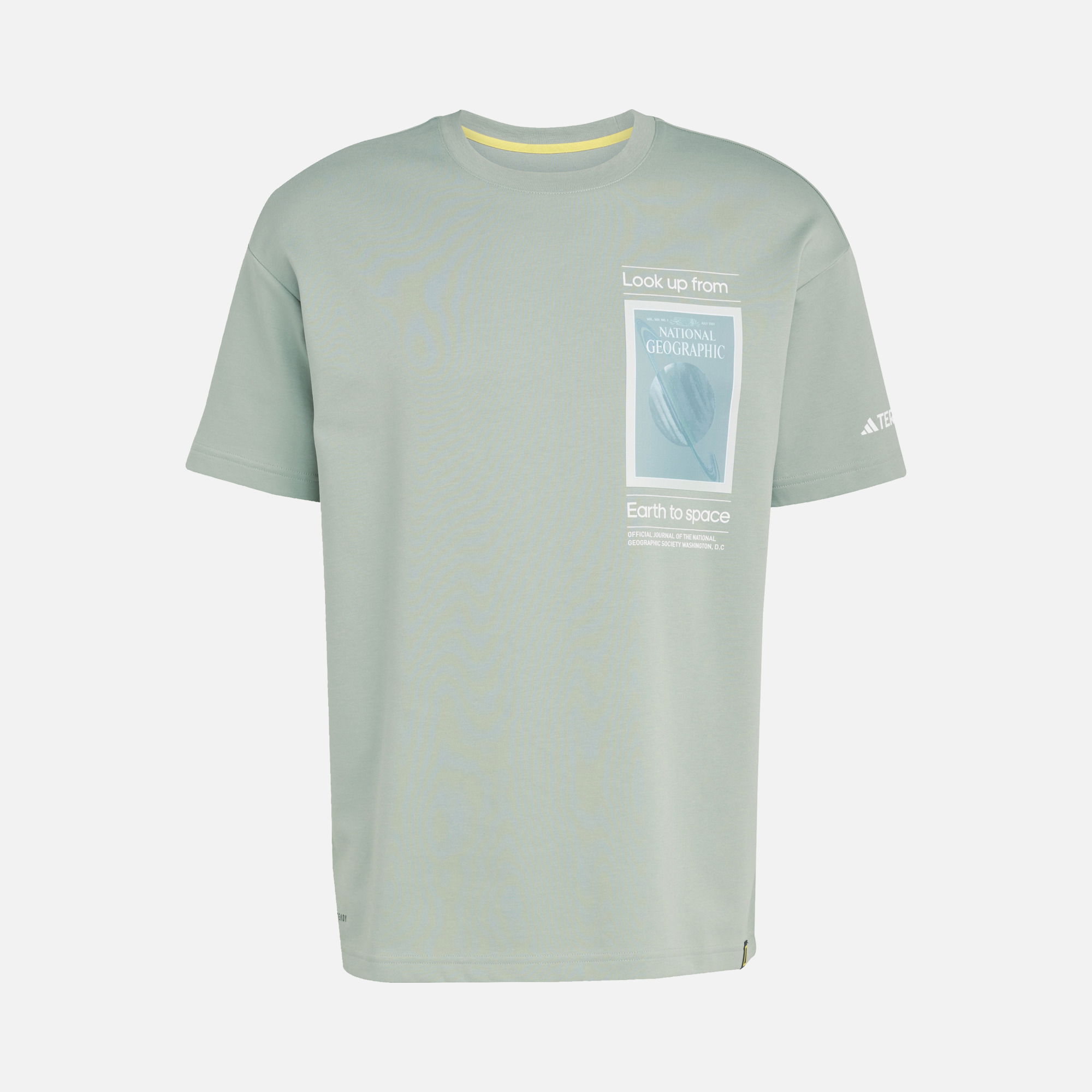 adidas Terrex Look Up From Earth ''National Geographic'' Hiking Short-Sleeve Erkek Tişört