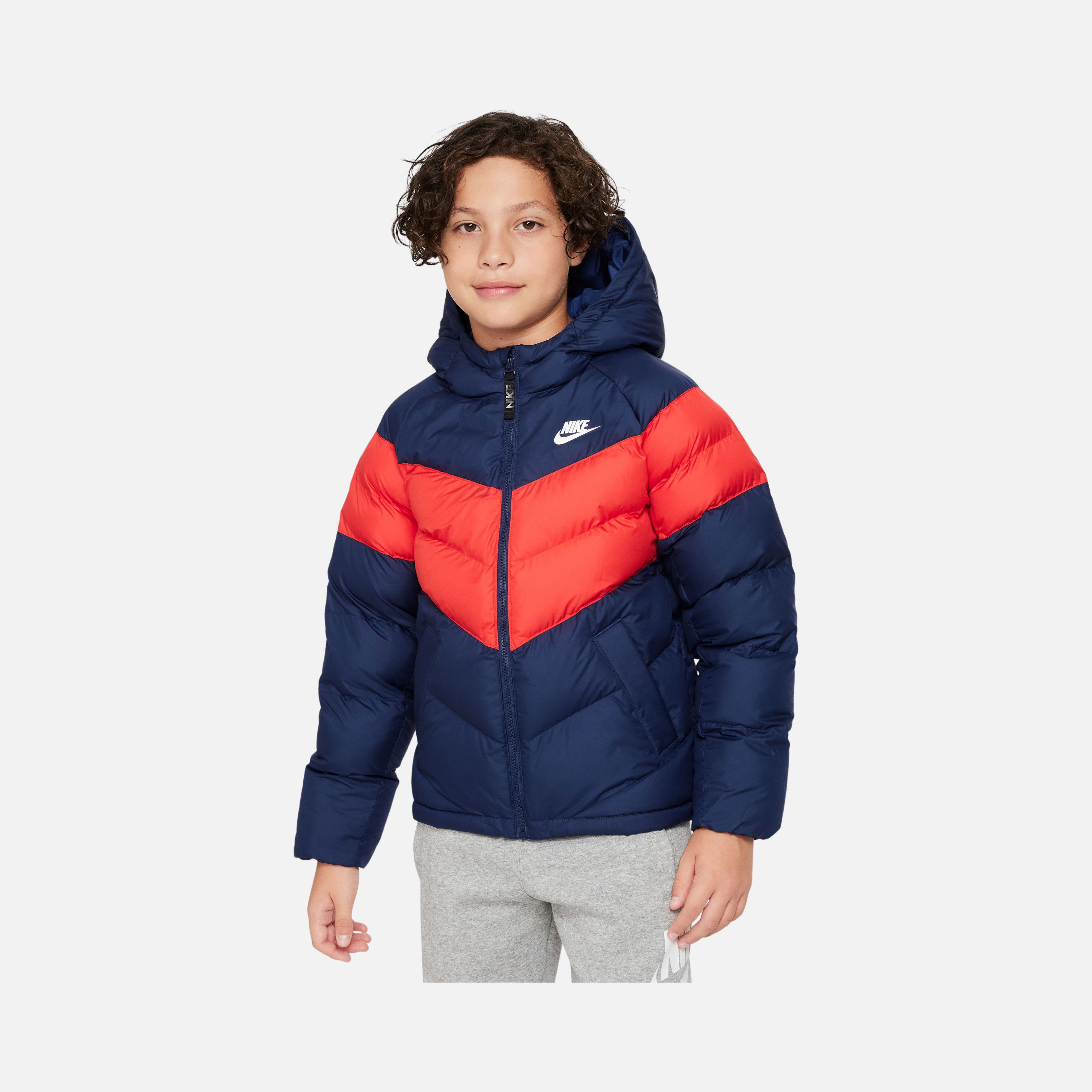 Nike Sportswear Synthetic Fill Full-Zip Hoodie Çocuk Mont