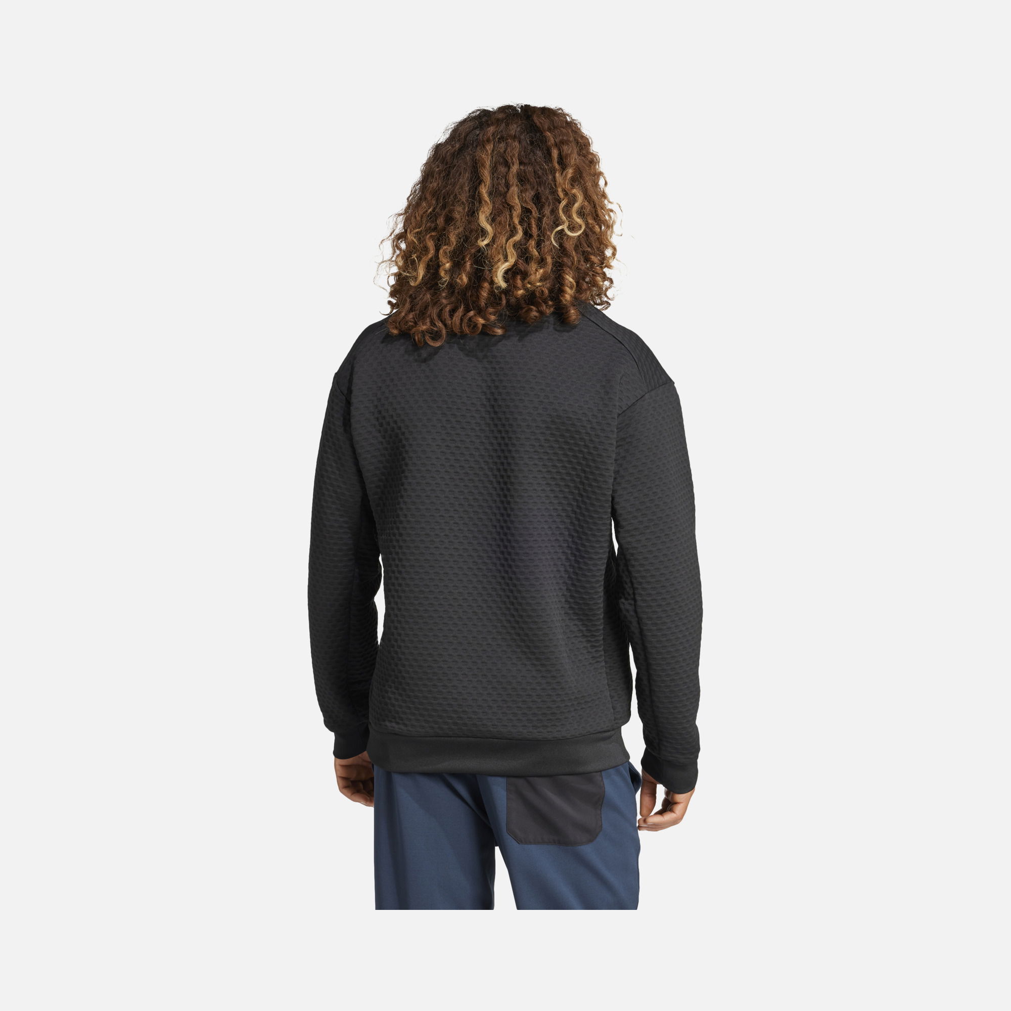 adidas Terrex Xploric Waffle Knit Crewneck Hiking Erkek Sweatshirt