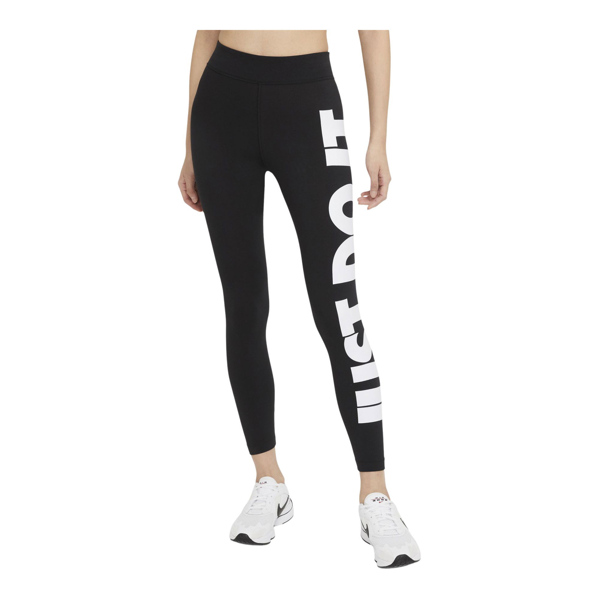 Nike Sportswear Essential ''Just Do It'' High-Waisted Graphic Kadın Tayt