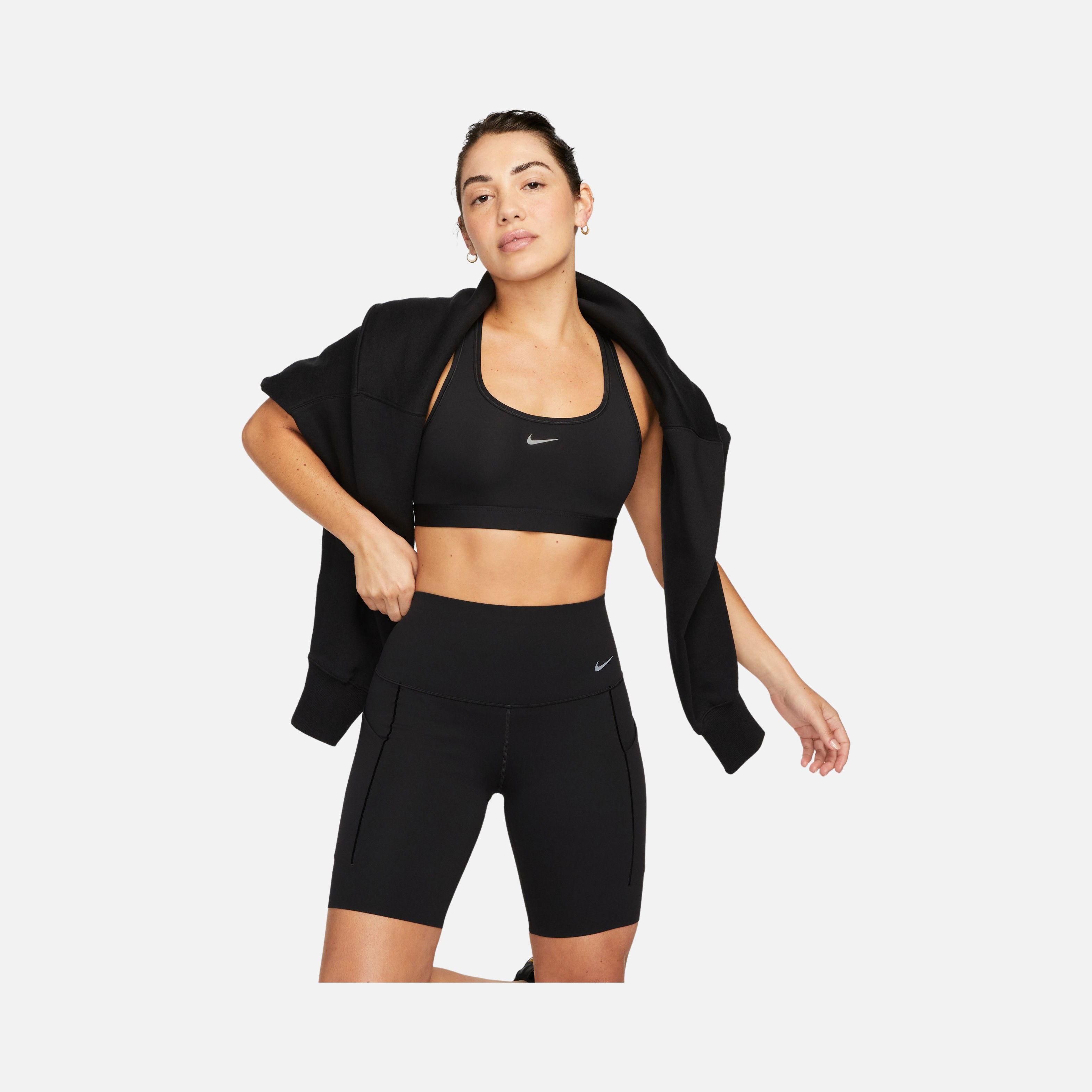 Nike Dri-Fit Universa Medium-Support High-Waisted 8" Biker Training Kadın Şort