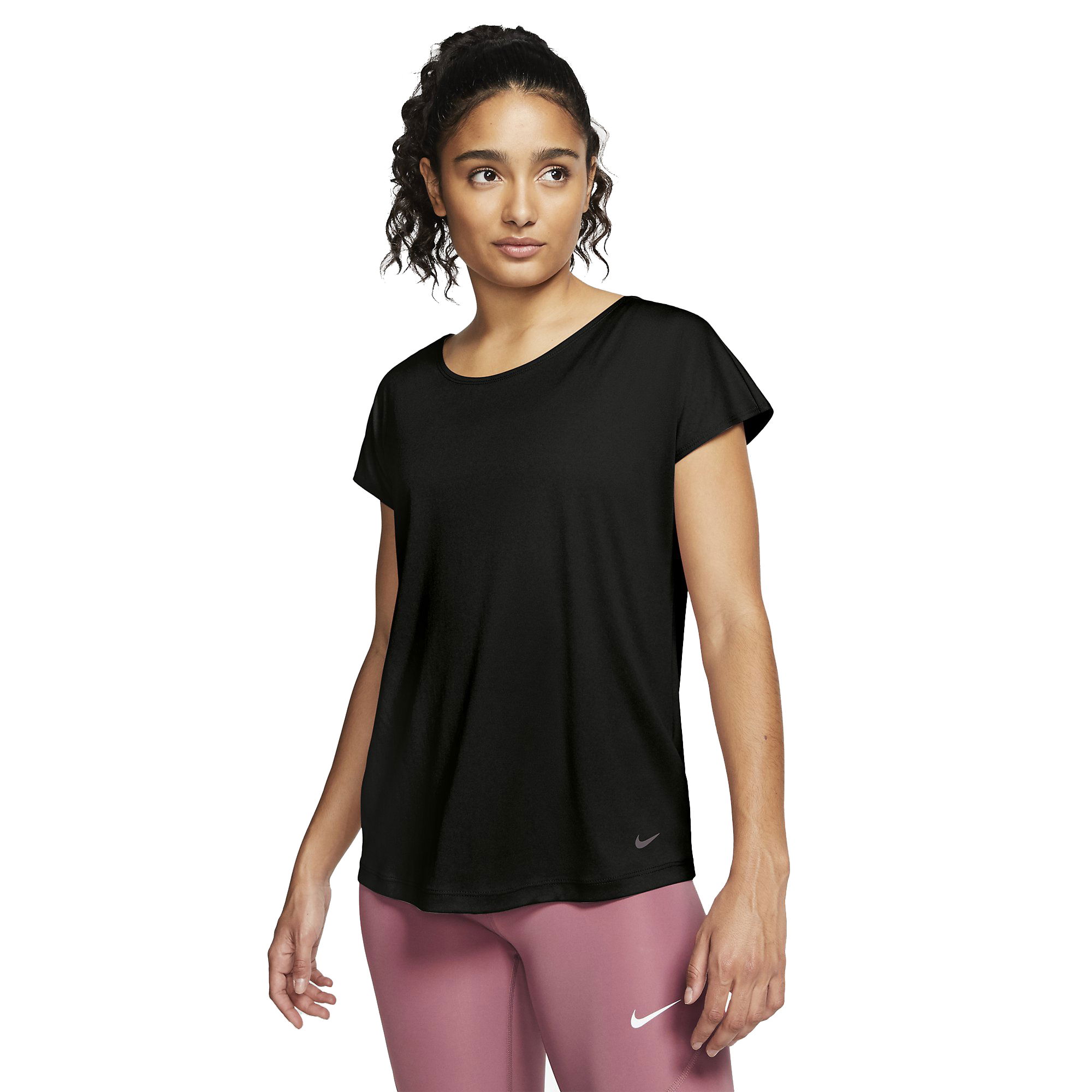 Nike Pro Dri-Fit Elastika Short-Sleeve Essential Kadın Tişört