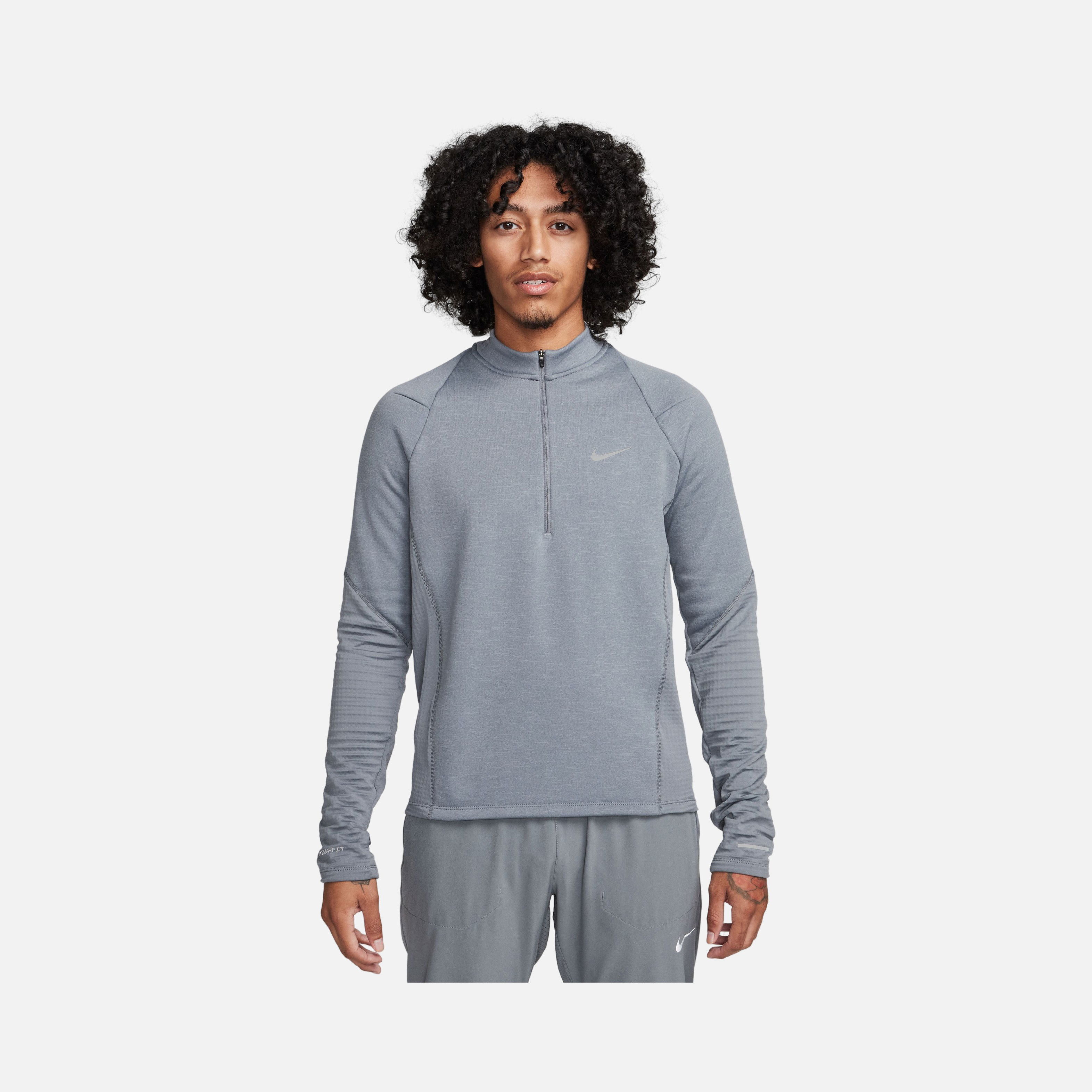 Nike Repel Therma-Fit 1/2-Zip Running Long-Sleeve Erkek Tişört