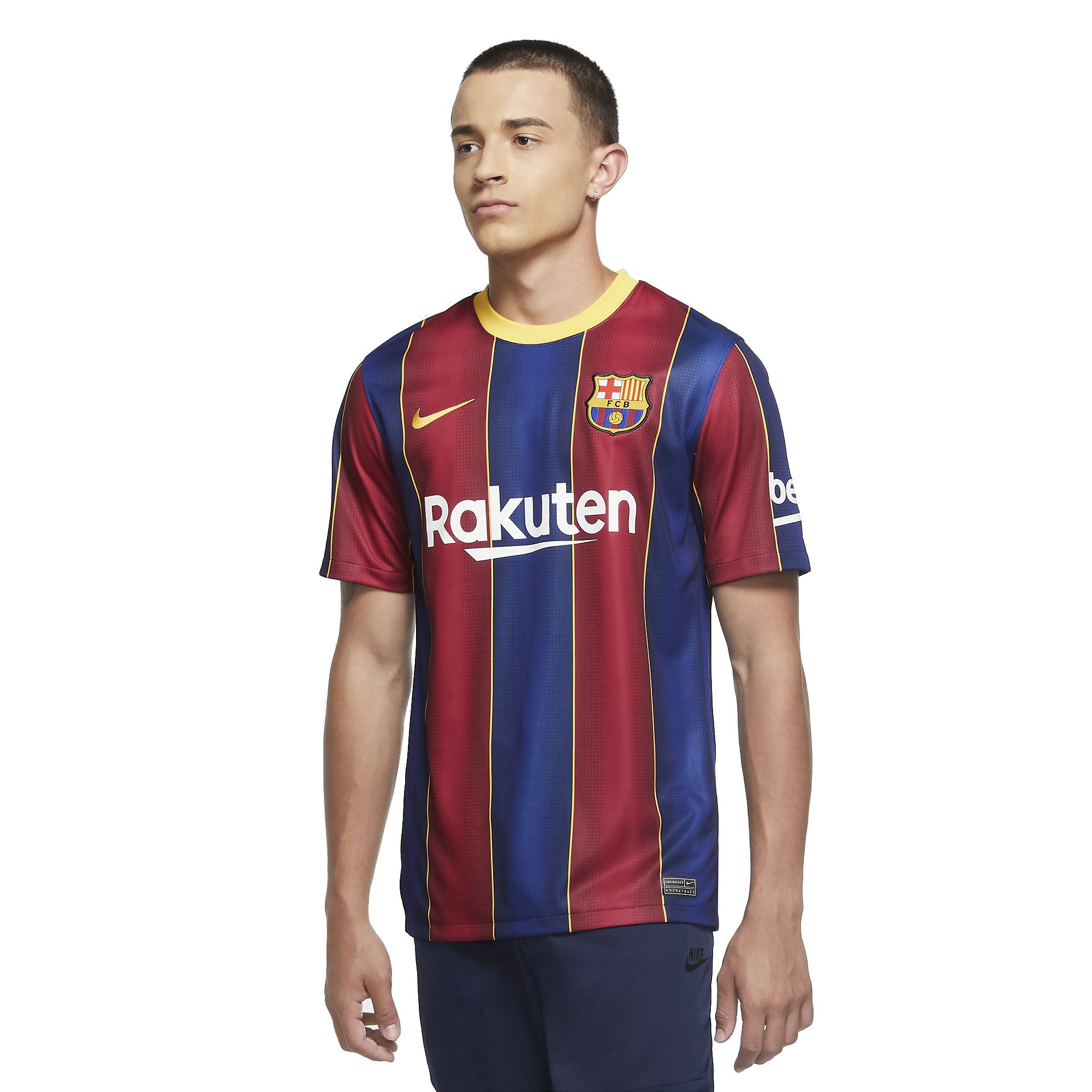 Nike F.C. Barcelona 2020-2021 Stadium İç Saha Erkek Forma