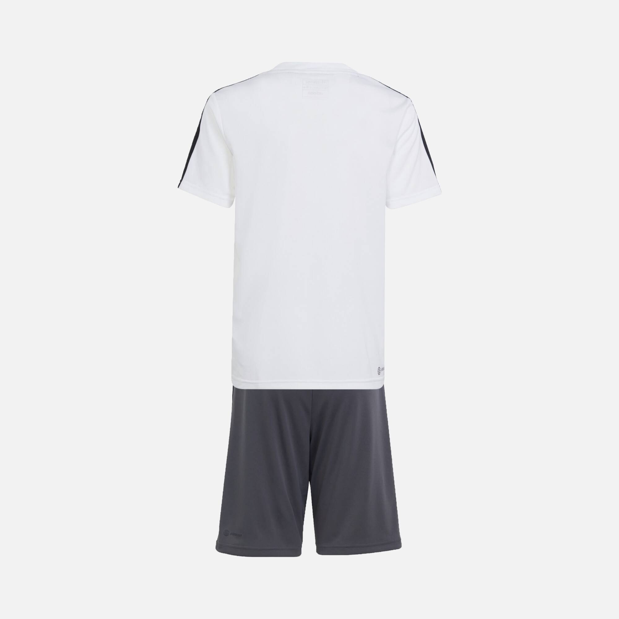 adidas Train Essentials AEROREADY 3-Stripes Regular-Fit Training Şort & Tişört Çocuk Takım