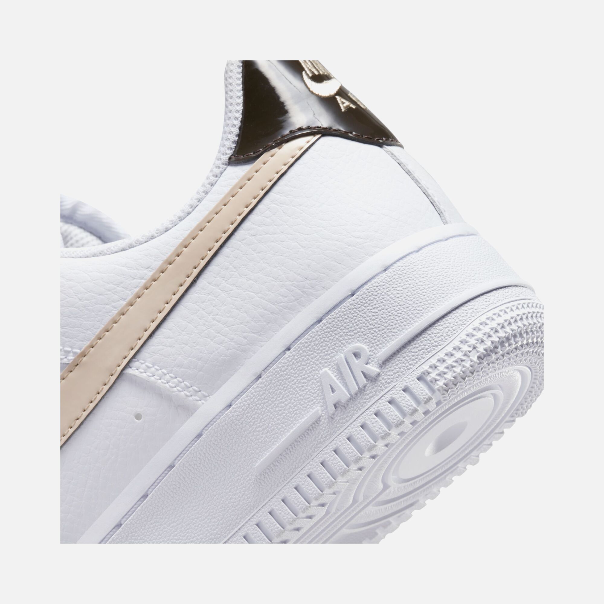 Nike Air Force 1 '07 ''Patent Leather Swoosh'' Kadın Spor Ayakkabı