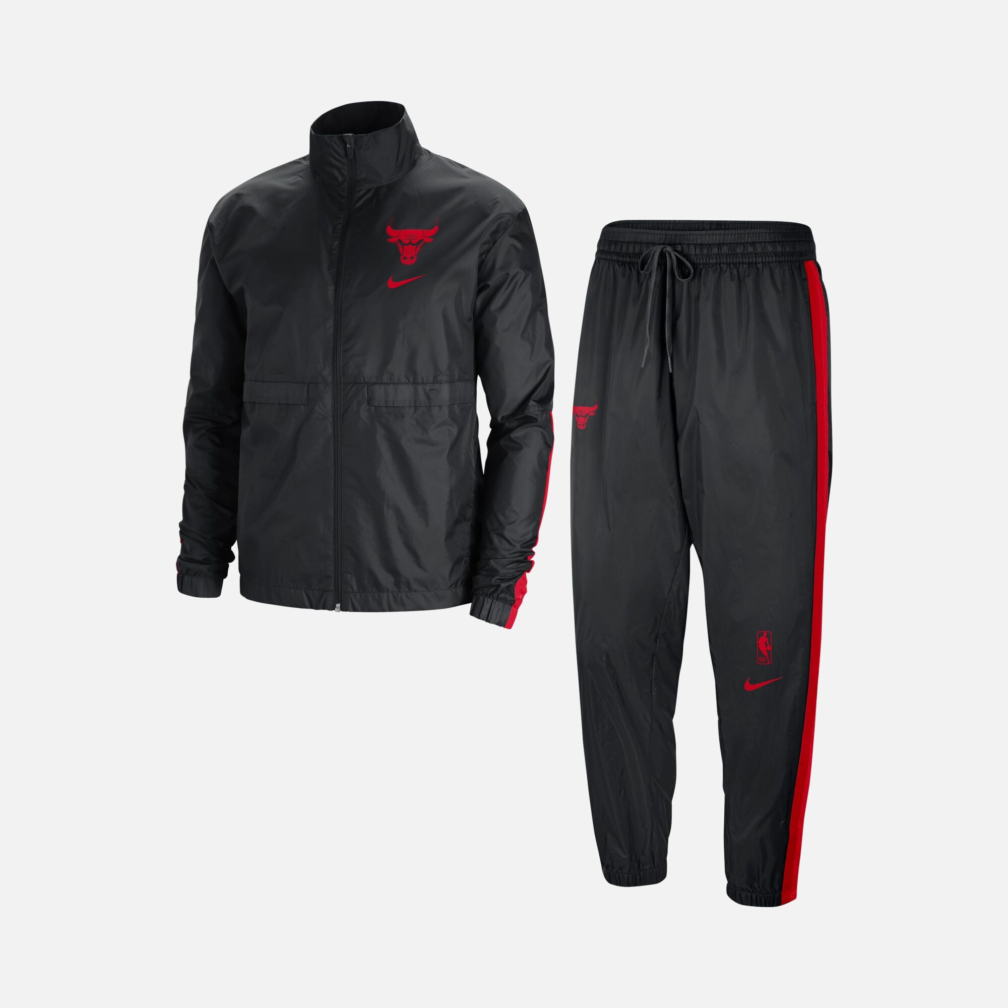 Nike Chicago Bulls Courtside NBA Lined Full-Zip Erkek Eşofman Takımı