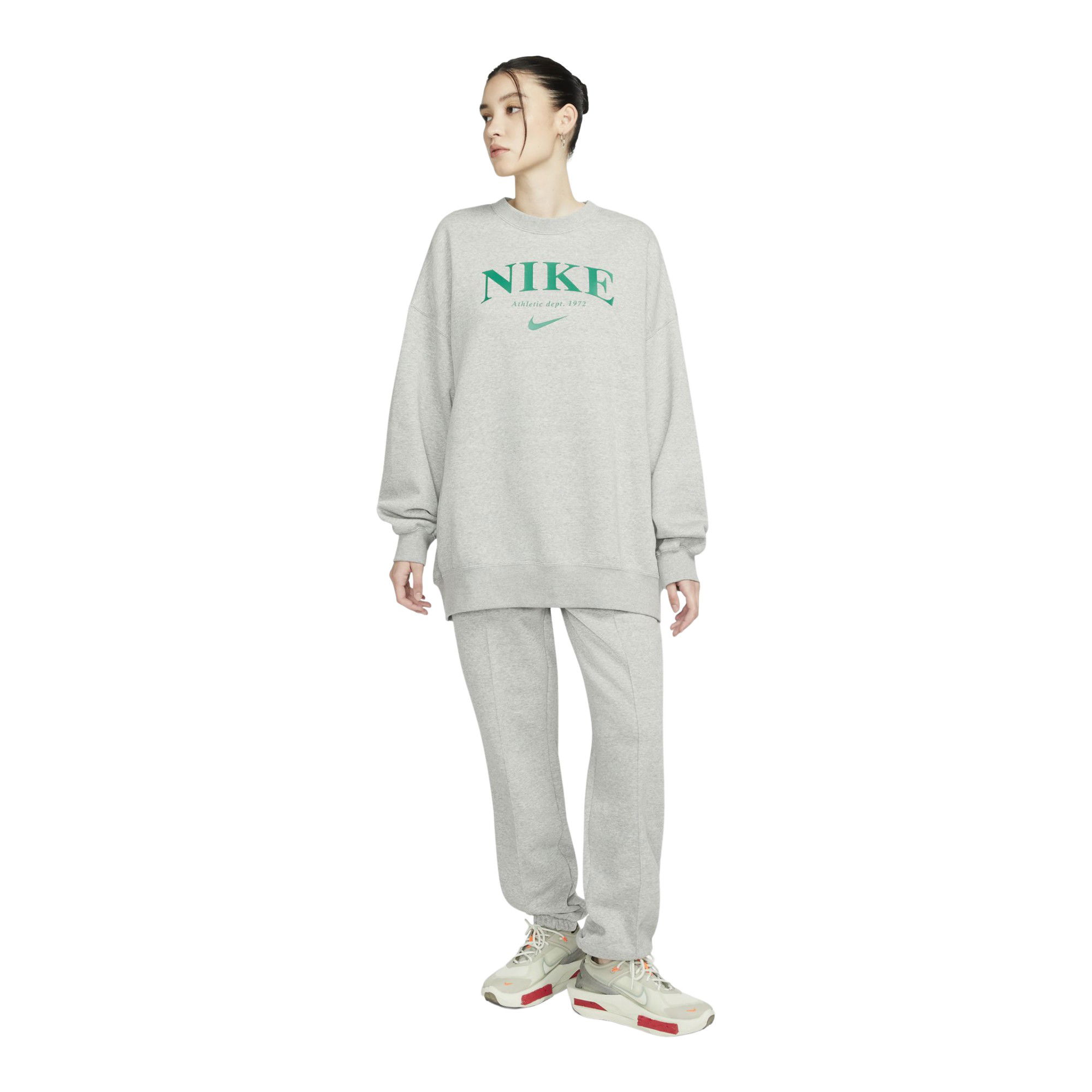 Nike Sportswear Essentials+ Oversized Fleece Kadın Sweatshirt