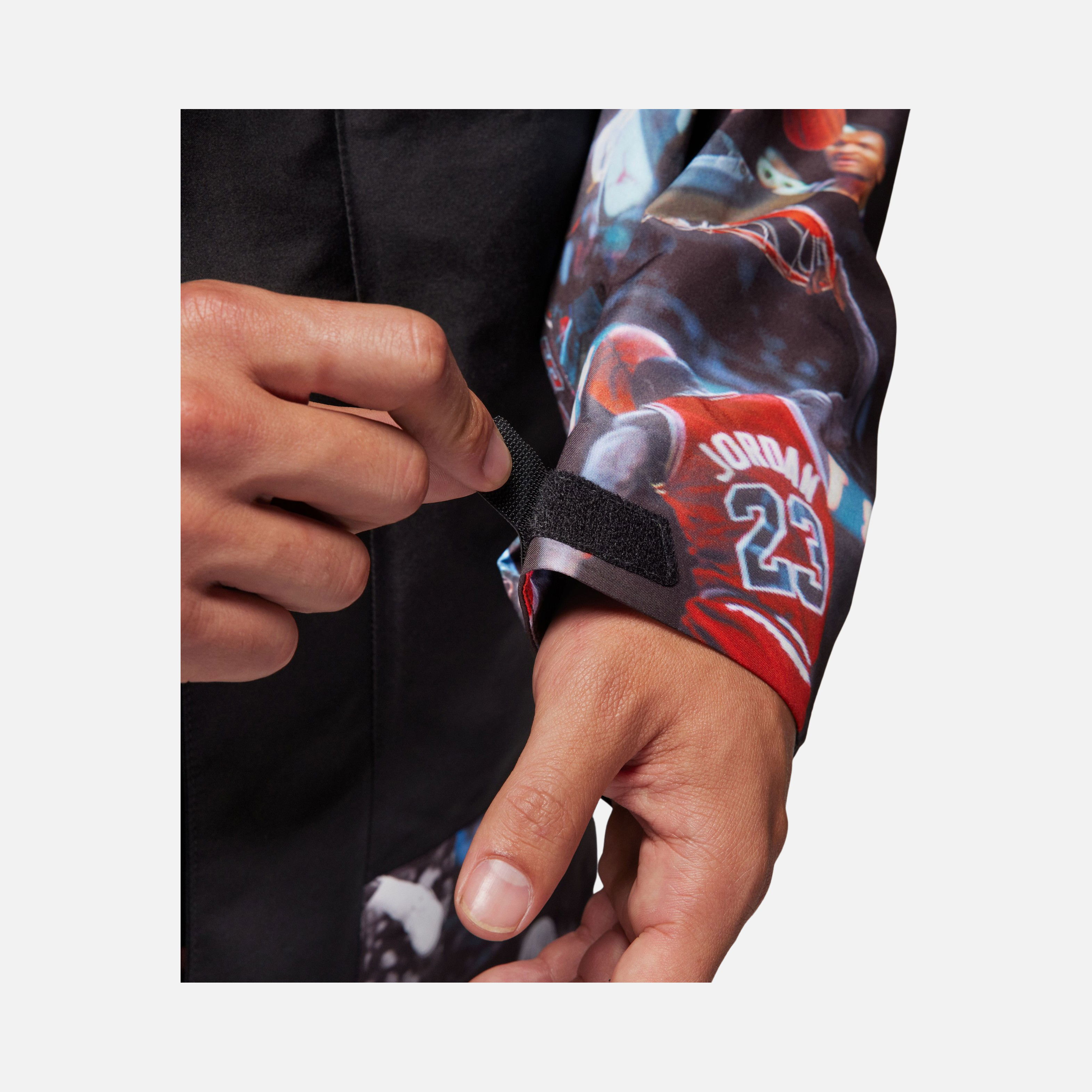 Nike Jordan Flight Heritage Gore-Tex Full-Zip Hoodie Erkek Ceket