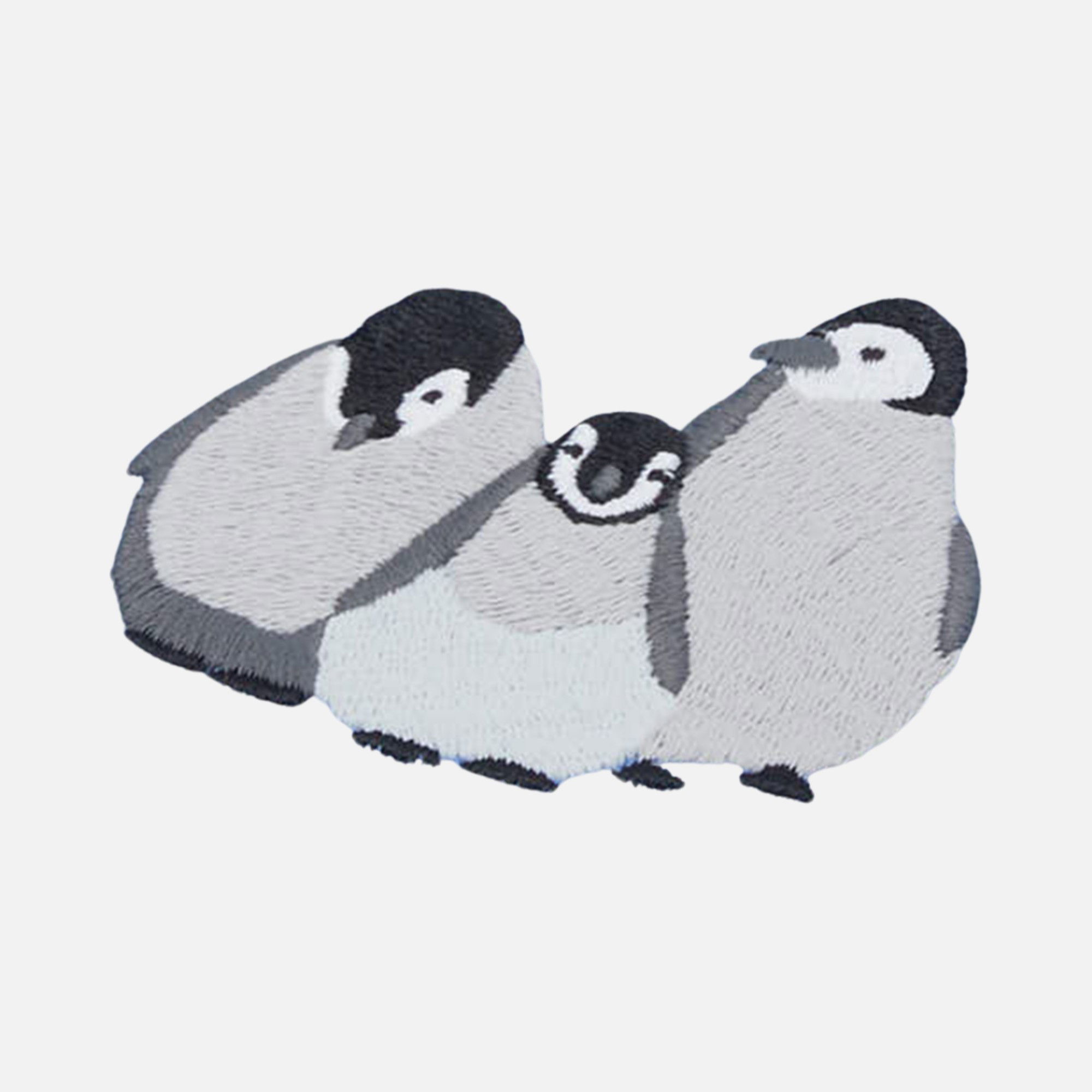 WWF Sportswear Yavru İmparator Penguen Embroidered Crop Short-Sleeve Kadın Tişört