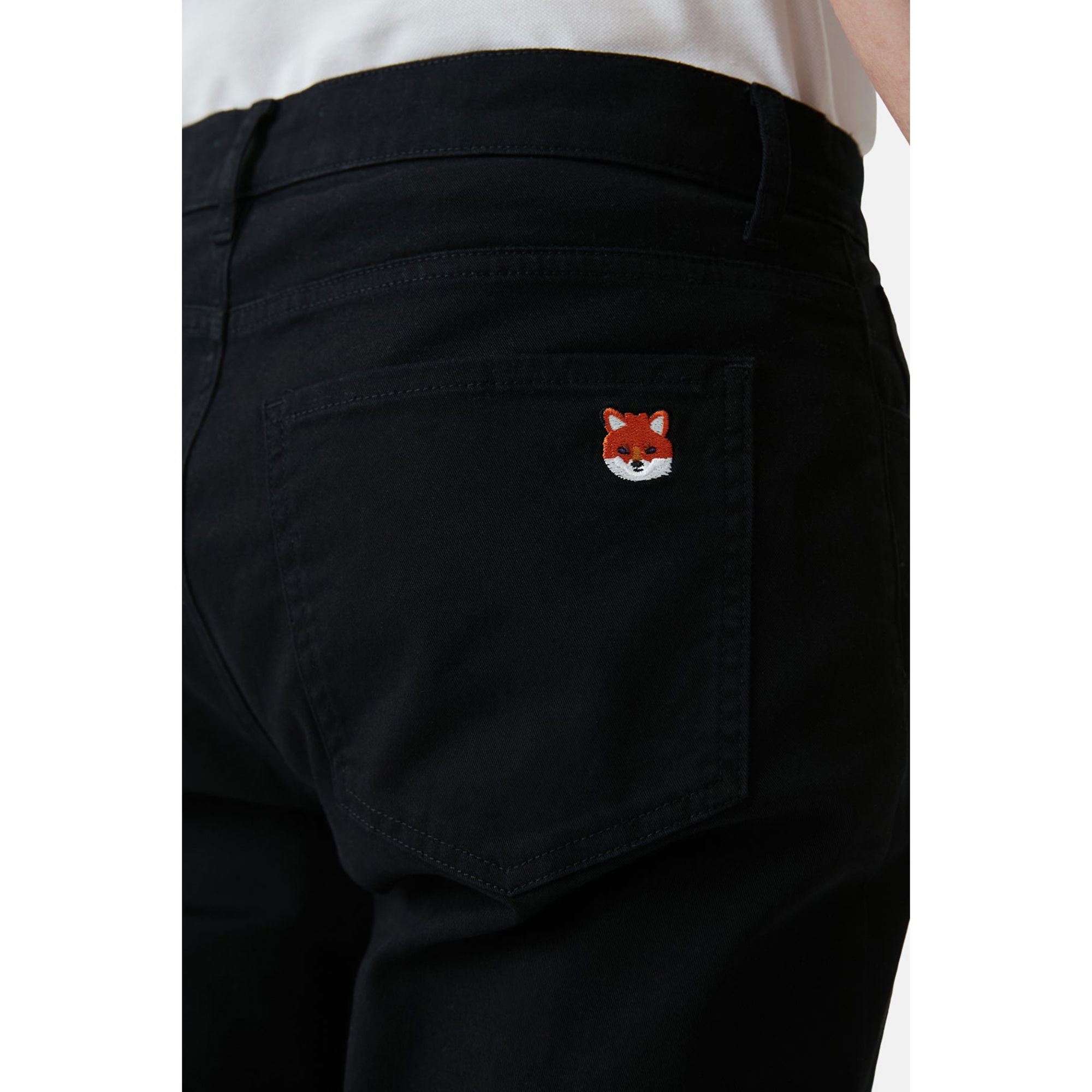 WWF Kızıl Tilki Chino Embroidered Regular-Fit Erkek Pantolon