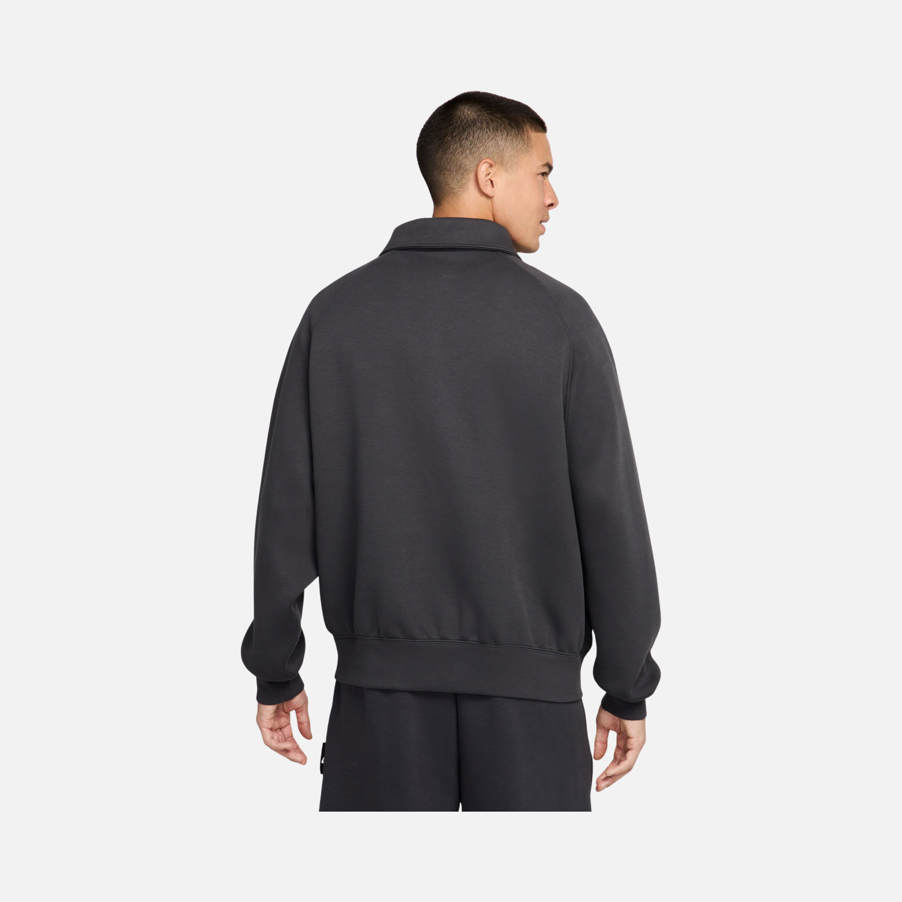 Nike Sportswear Tech Fleece Ribbed Half-Zip Erkek Sweatshirt