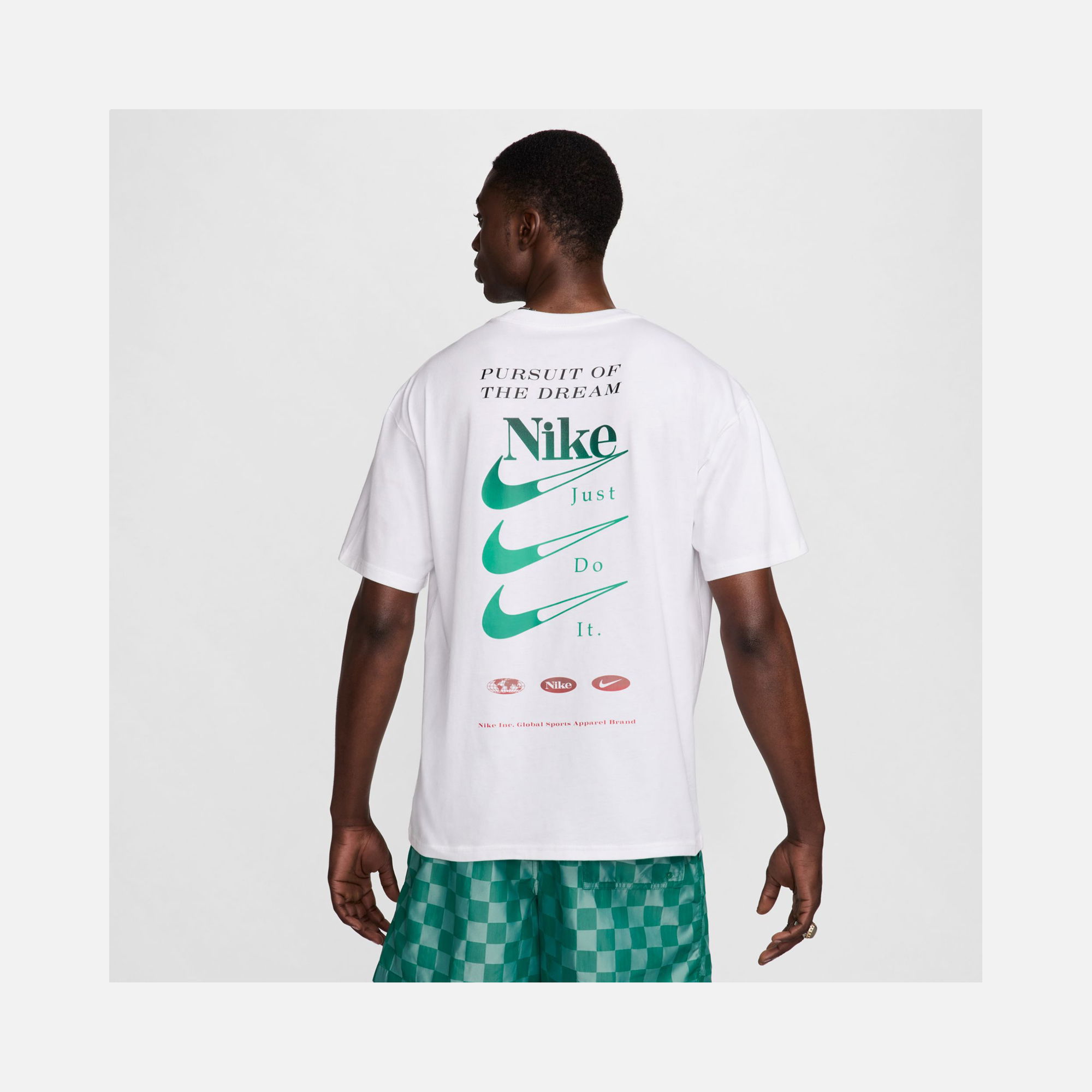 Nike Sportswear DNA M90 ''Just Do It & Multi Swoosh Graphic'' Short-Sleeve Erkek Tişört