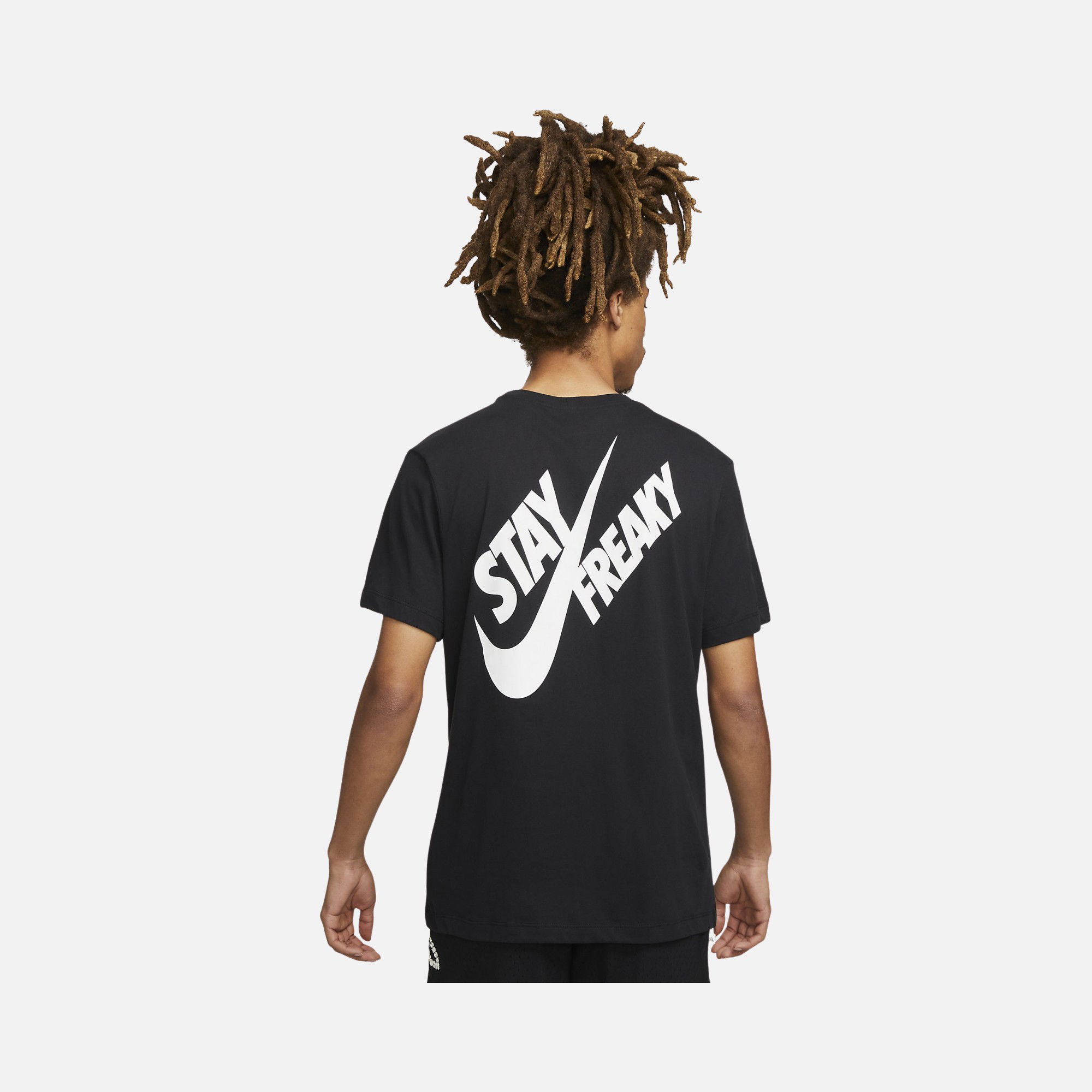 Nike Dri-Fit Giannis Stay Freaky Graphic Basketball Short-Sleeve Erkek Tişört