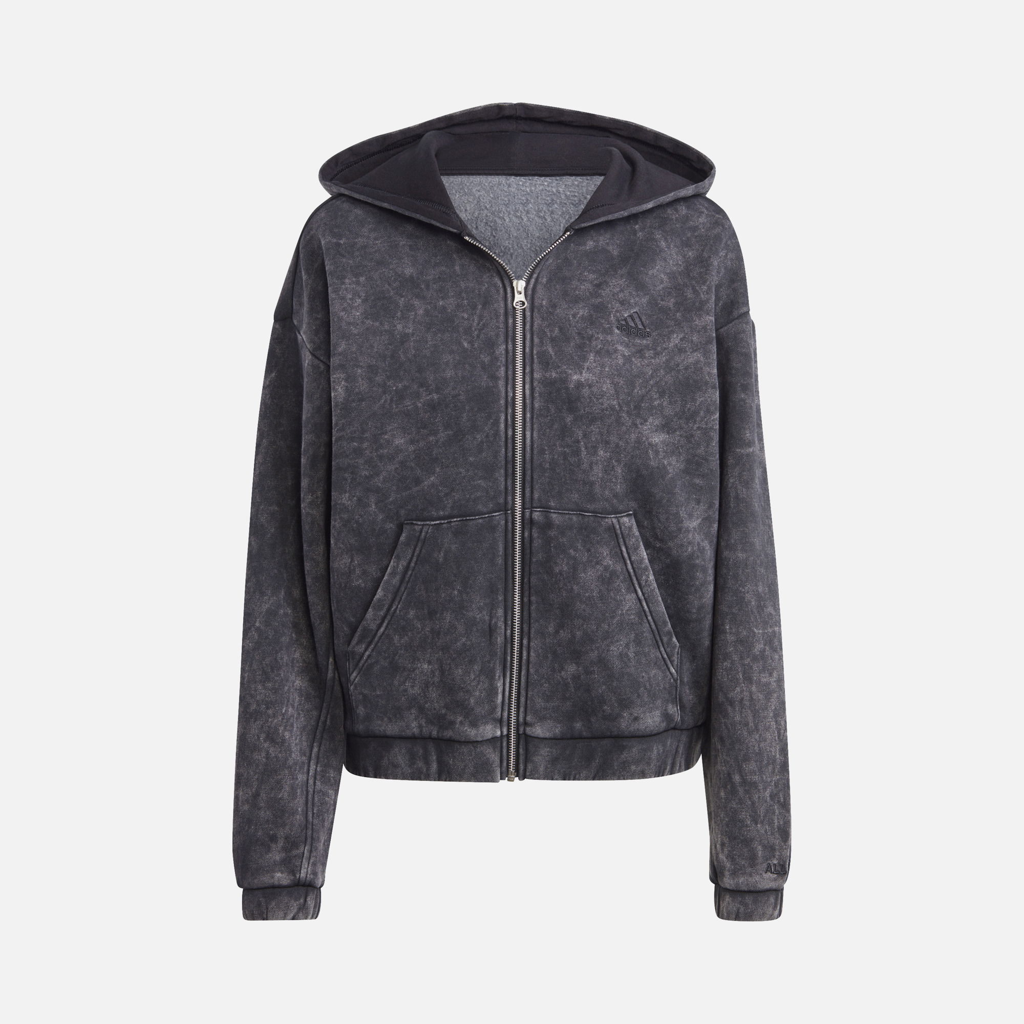 adidas Sportswear ALL SZN Fleece Washed Full-Zip Hooded Kadın Sweatshirt