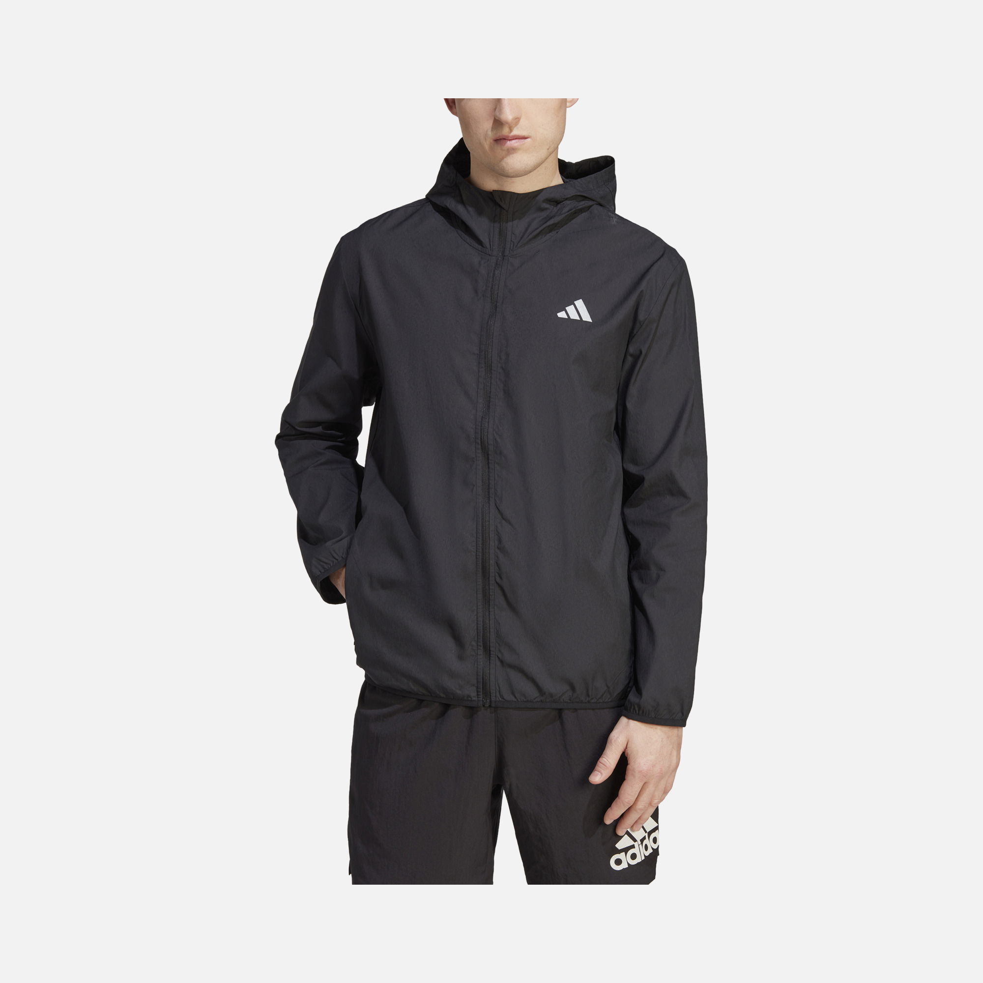 adidas Run It Running Full-Zip Running Hoodie Erkek Ceket