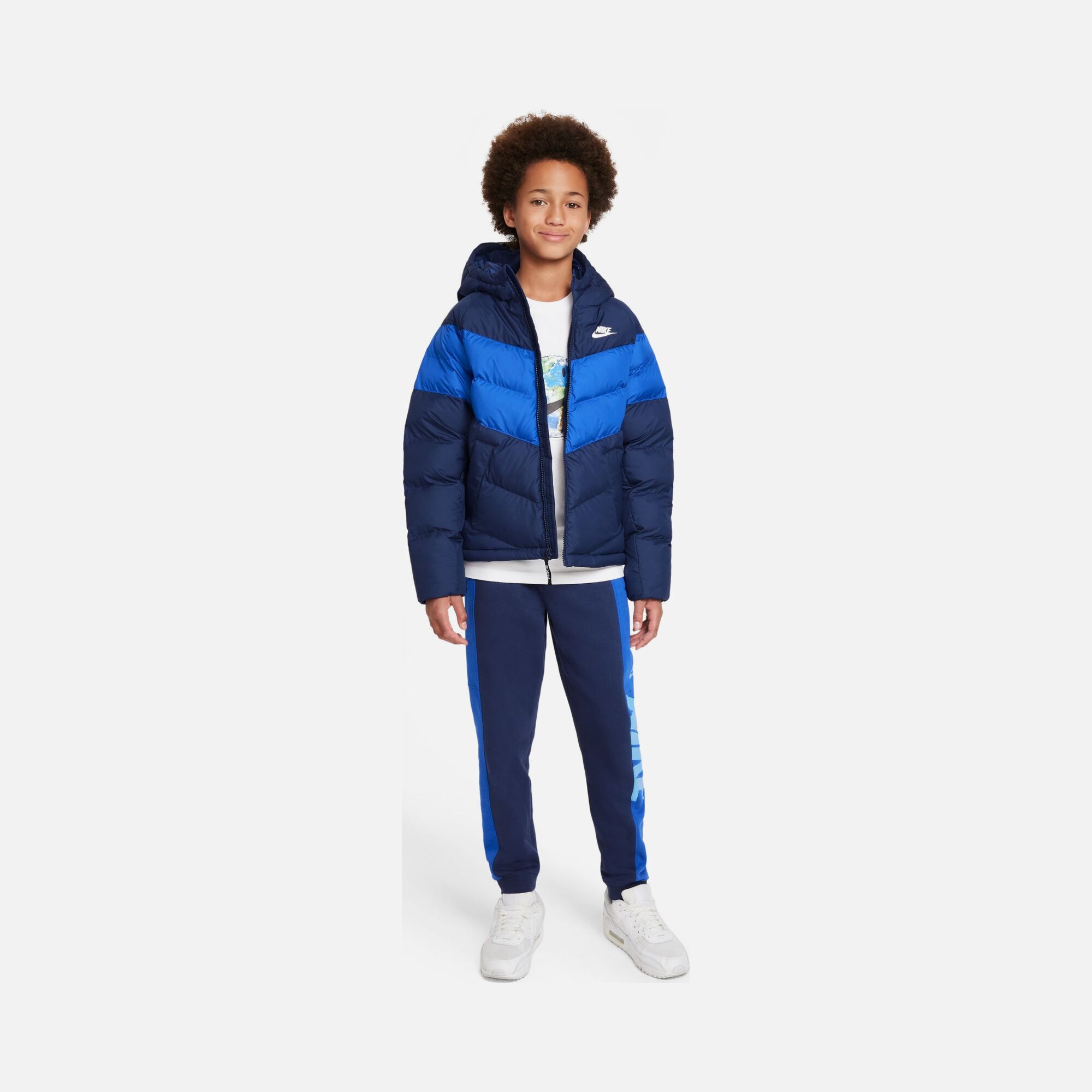 Nike Sportswear Synthetic-Fill FW22 Full-Zip Hoodie Çocuk Mont