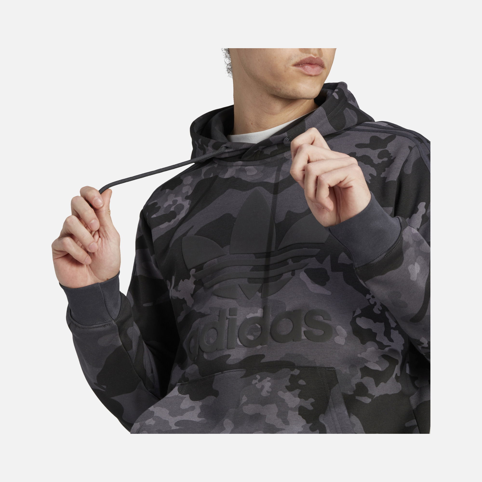 adidas Sportswear Graphics Camuoflage Hoodie Erkek Sweatshirt