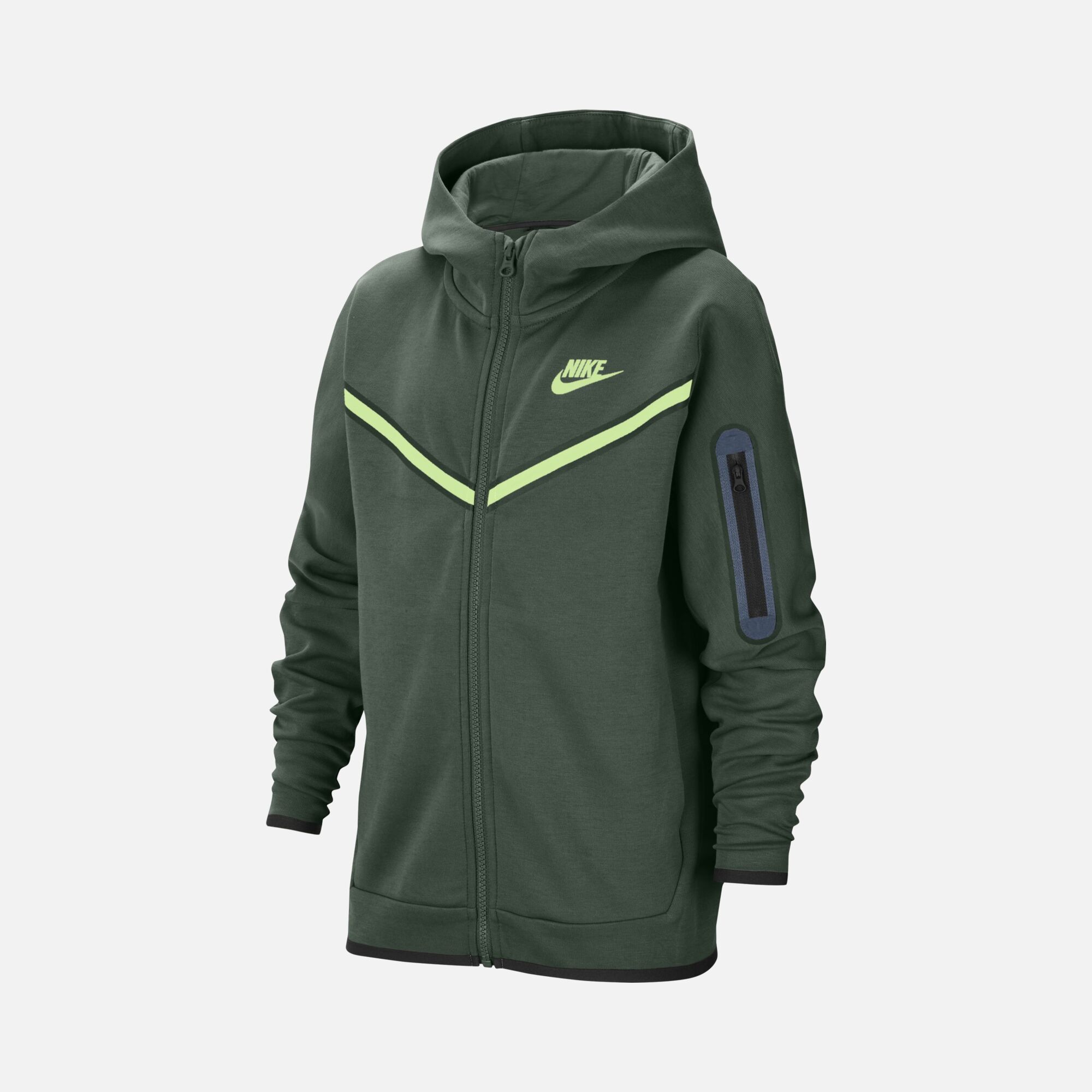 Nike Sportswear Tech Fleece Full-Zip Hoodie (Boys') Çocuk Sweatshirt