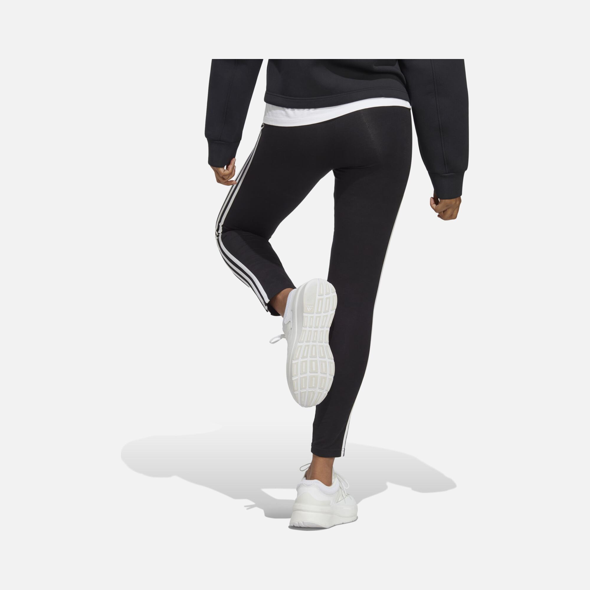 adidas Sportswear 3-Stripes High-Waist 7/8 Kadın Tayt