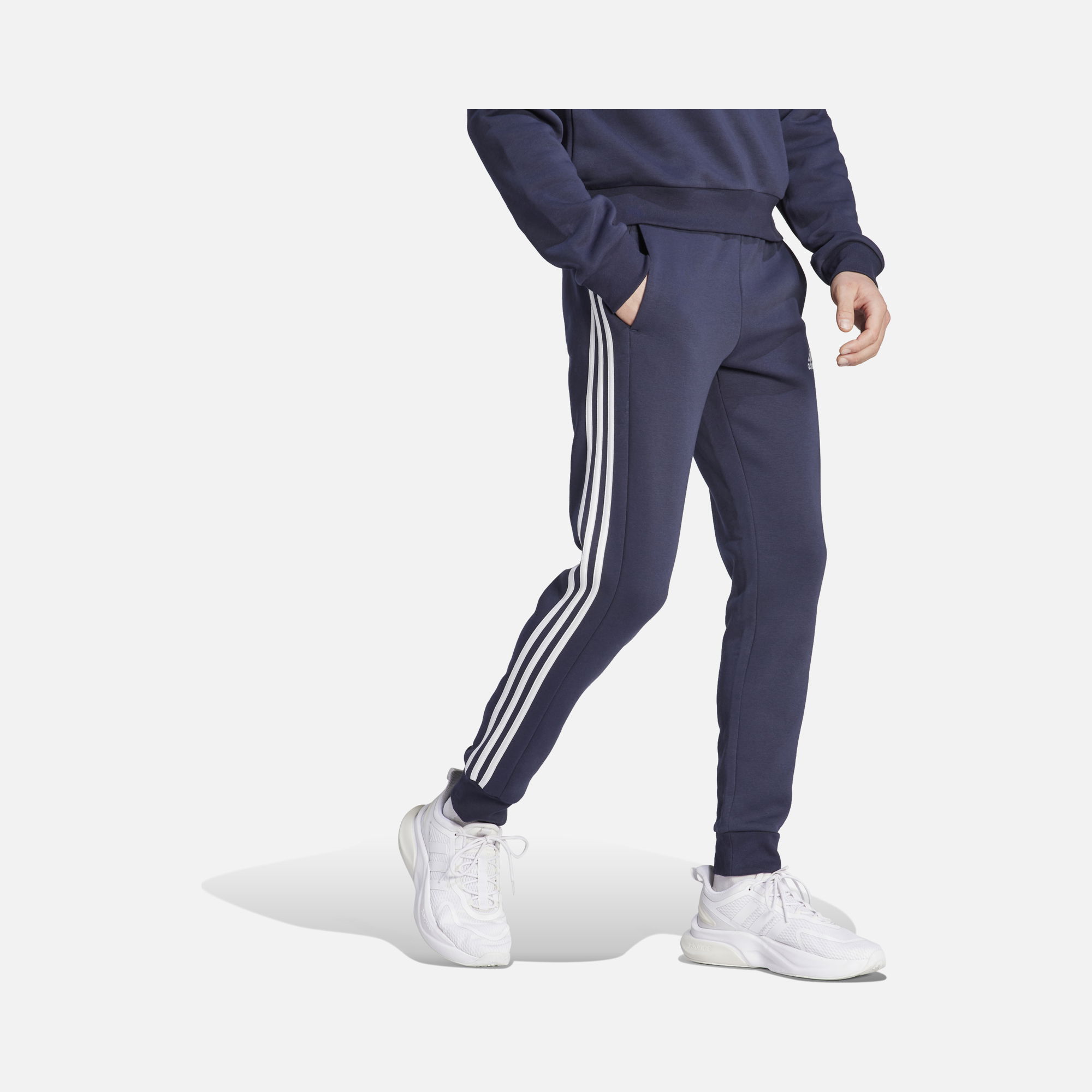adidas Sportswear FW23 Essentials Fleece 3-Stripes Tapered Cuff Erkek Eşofman Altı