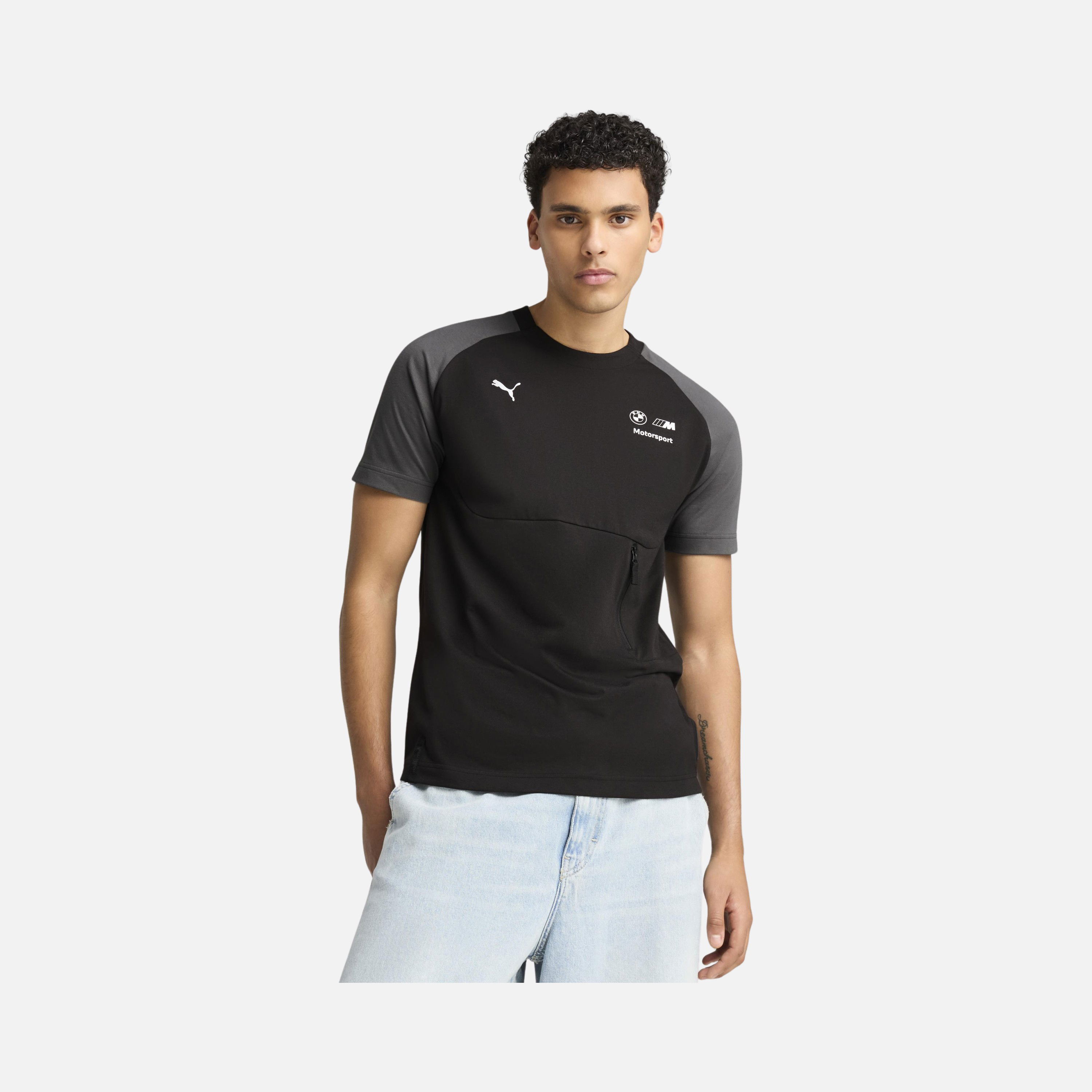 Puma BMW M Motorsport Tech DryCELL Short-Sleeve Erkek Tişört