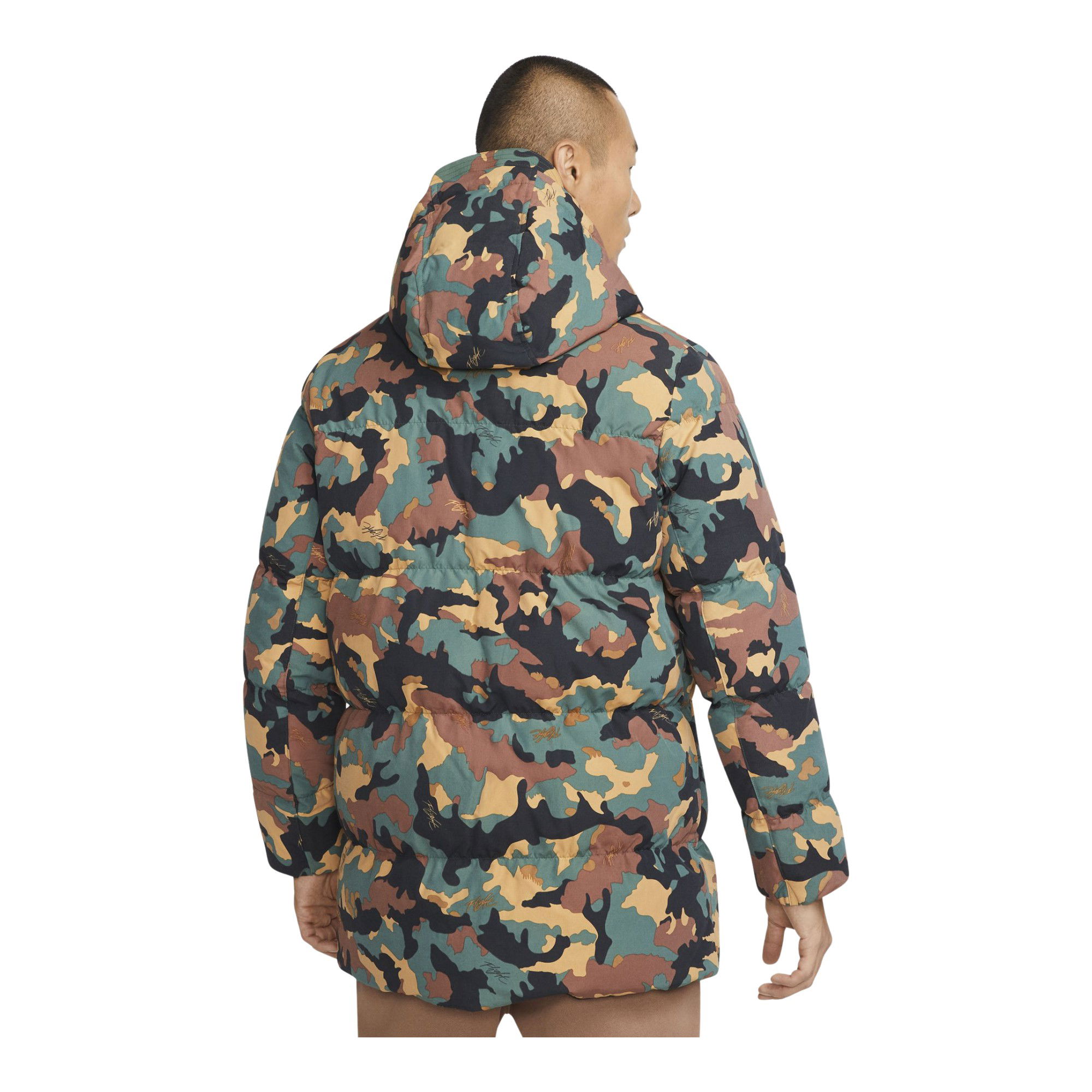 Nike Jordan Flight Heritage Woven All Over Print Full-Zip Hoodie Erkek Parka
