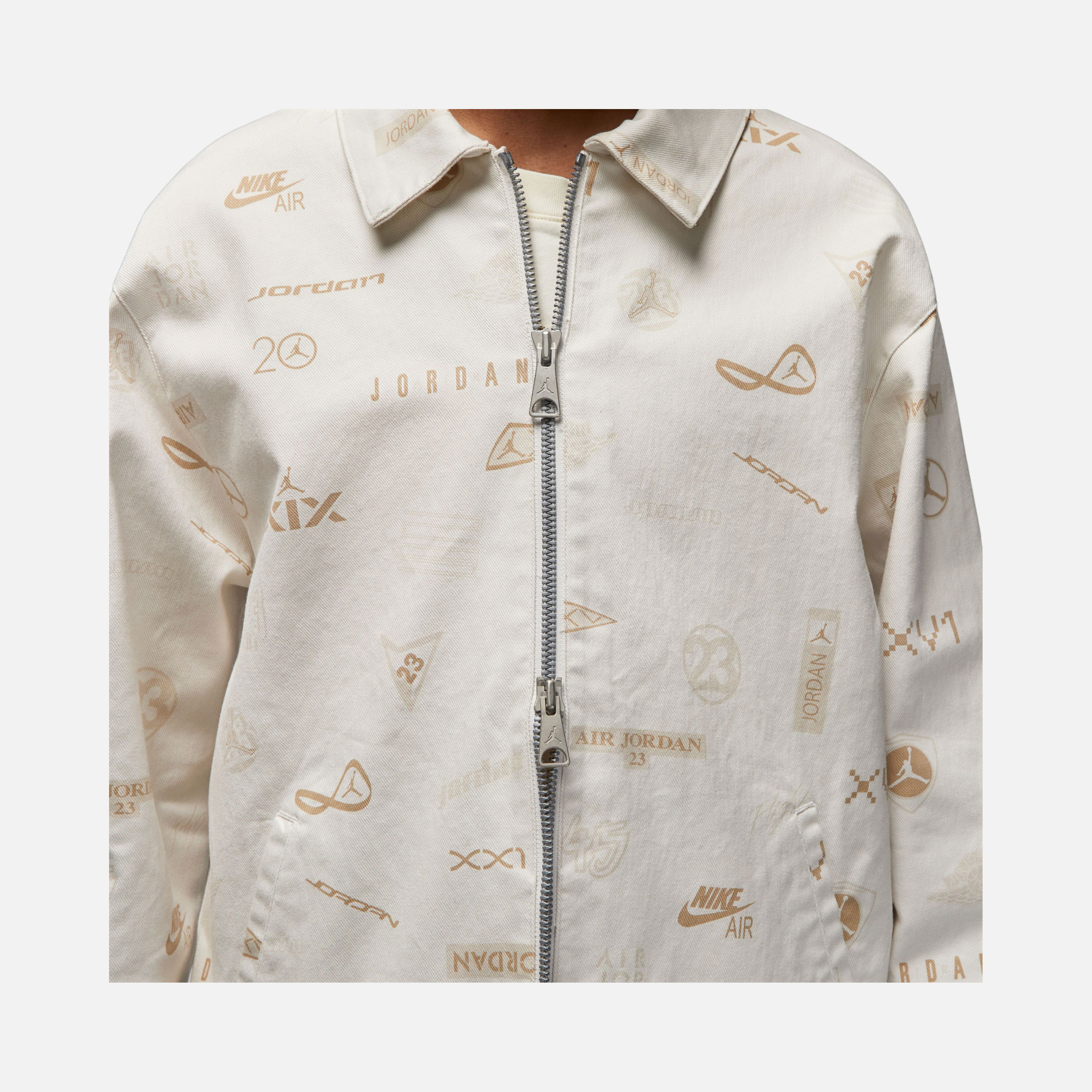 Nike Jordan Flight Heritage Ribbed Full-Zip Erkek Ceket