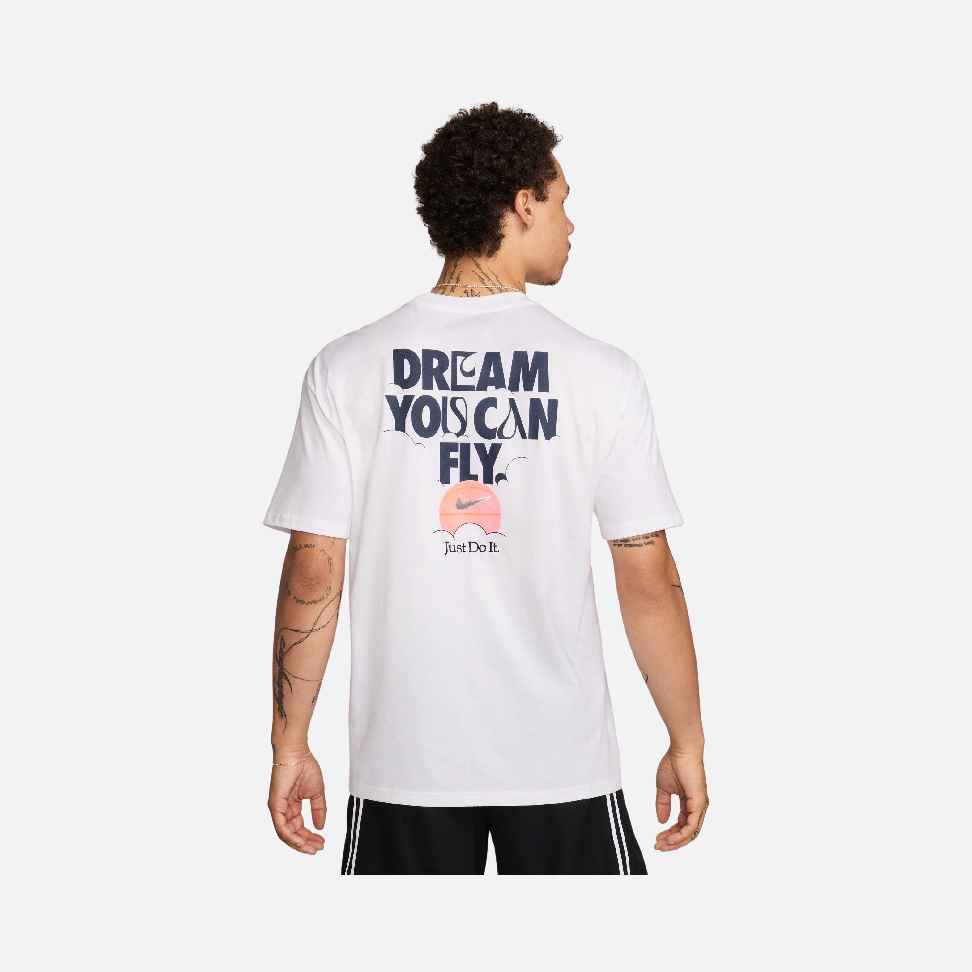 Nike M90 ''Dream You Can Fly'' Graphic Basketball Short-Sleeve Erkek Tişört