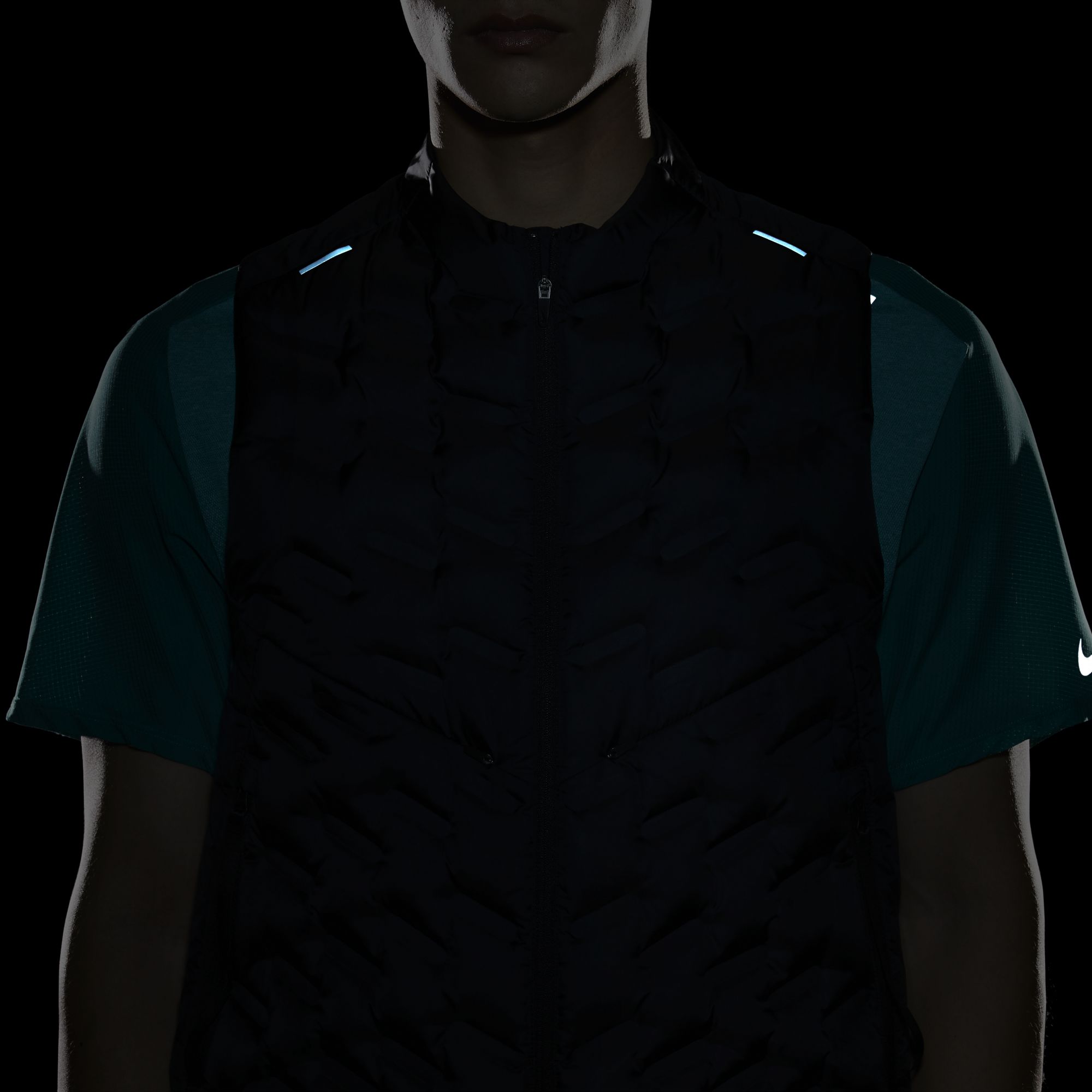 Nike Therma-Fit ADV Repel Down-Fill Running Full-Zip Erkek Yelek