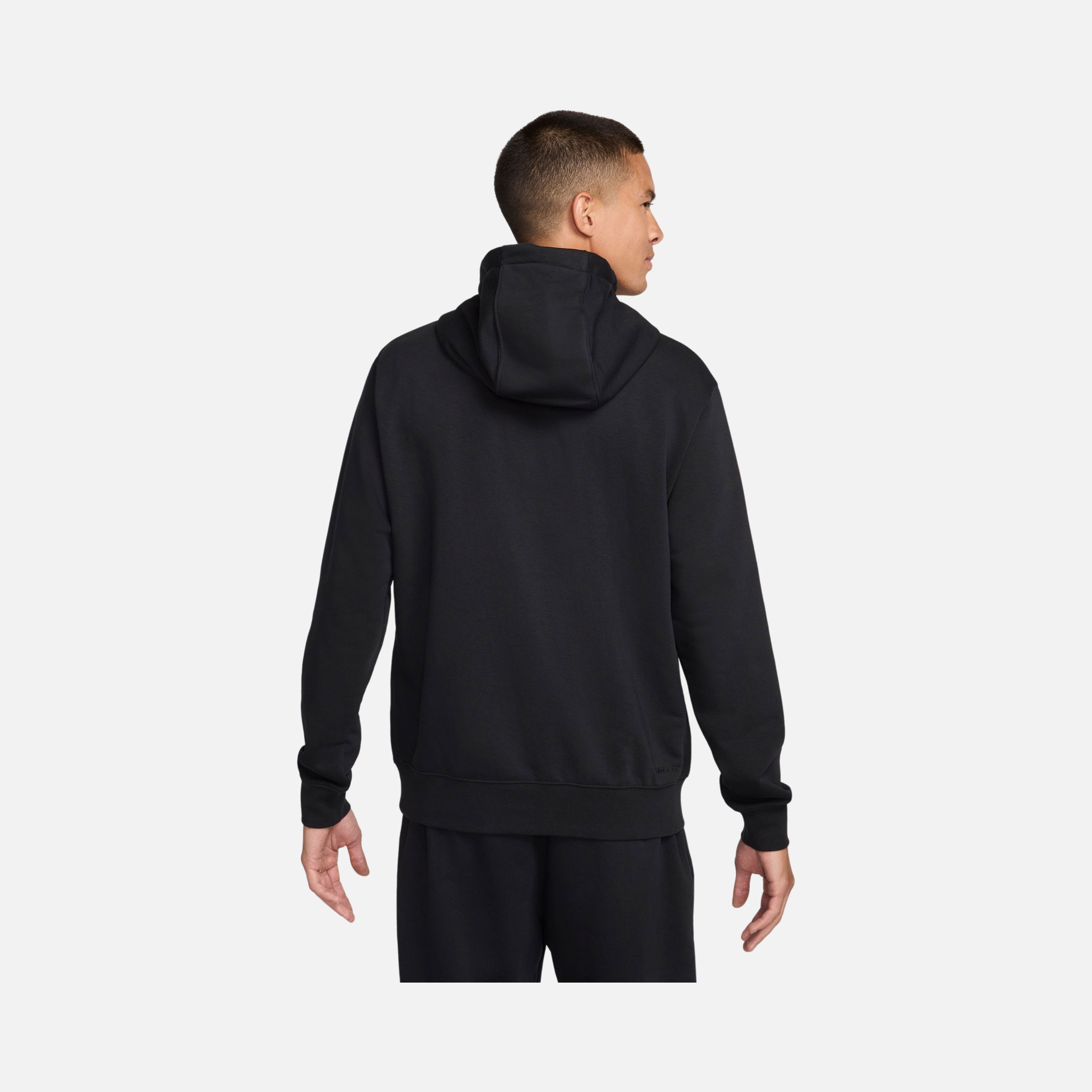 Nike Dri-Fit Swoosh Fleece French Terry Pullover Fitness Training Hoodie Erkek Sweatshirt