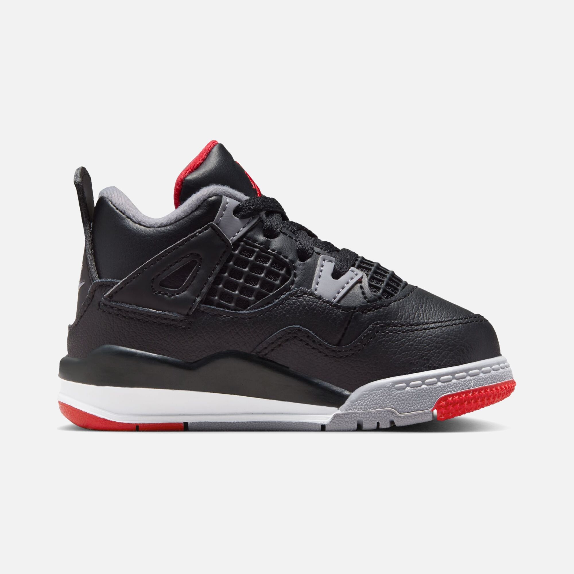 Nike Jordan 4 Retro Mid ''Bred Reimagined'' (TD) Bebek Spor Ayakkabı