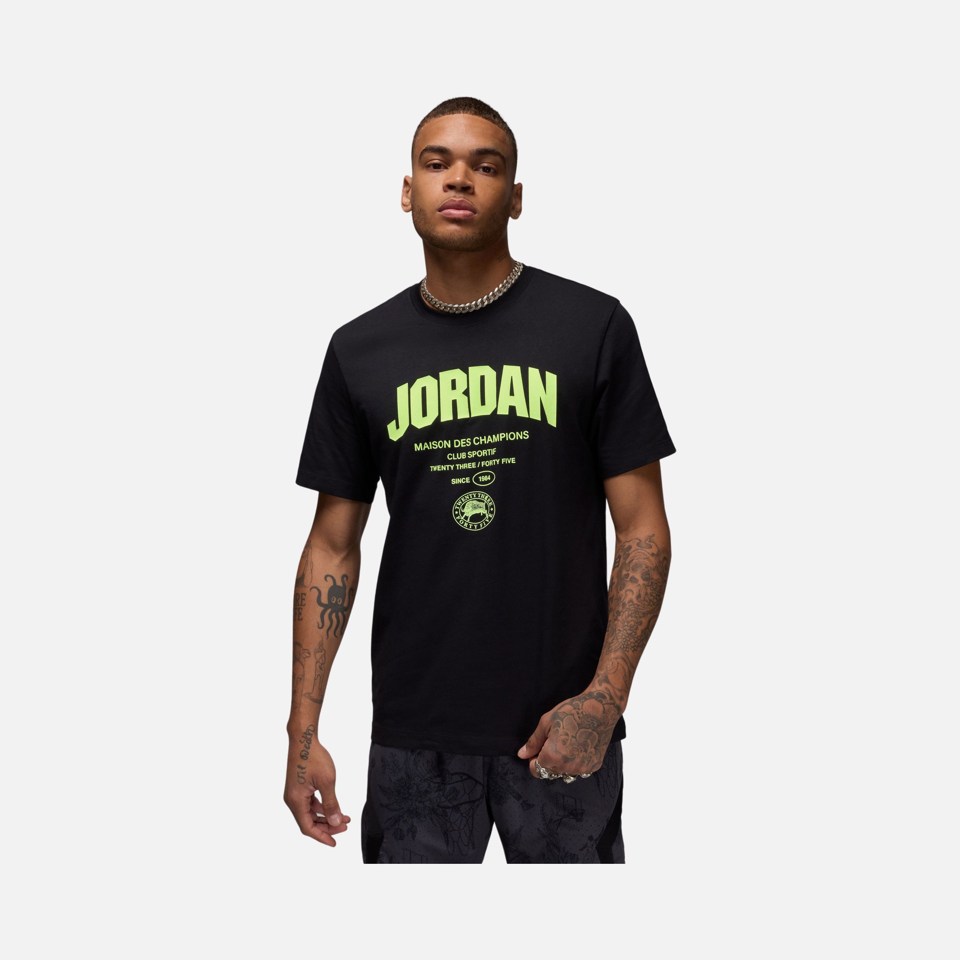 Nike Jordan Sport Dri-Fit FW24 Basketball Short-Sleeve Erkek Tişört