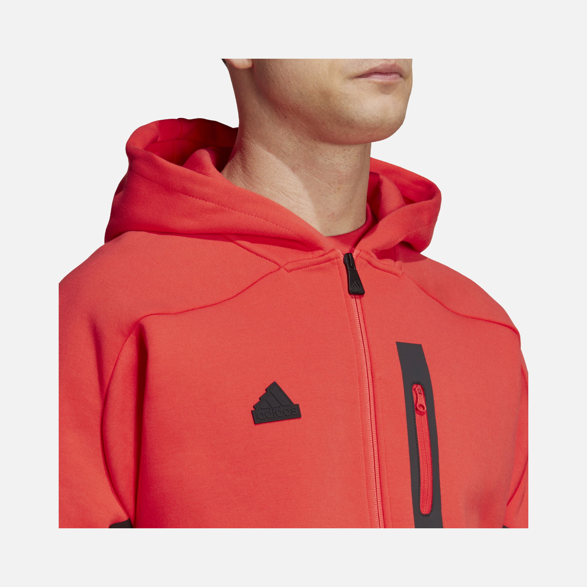 adidas Designed for Gameday Full-Zip Hoodie Training Erkek Sweatshirt